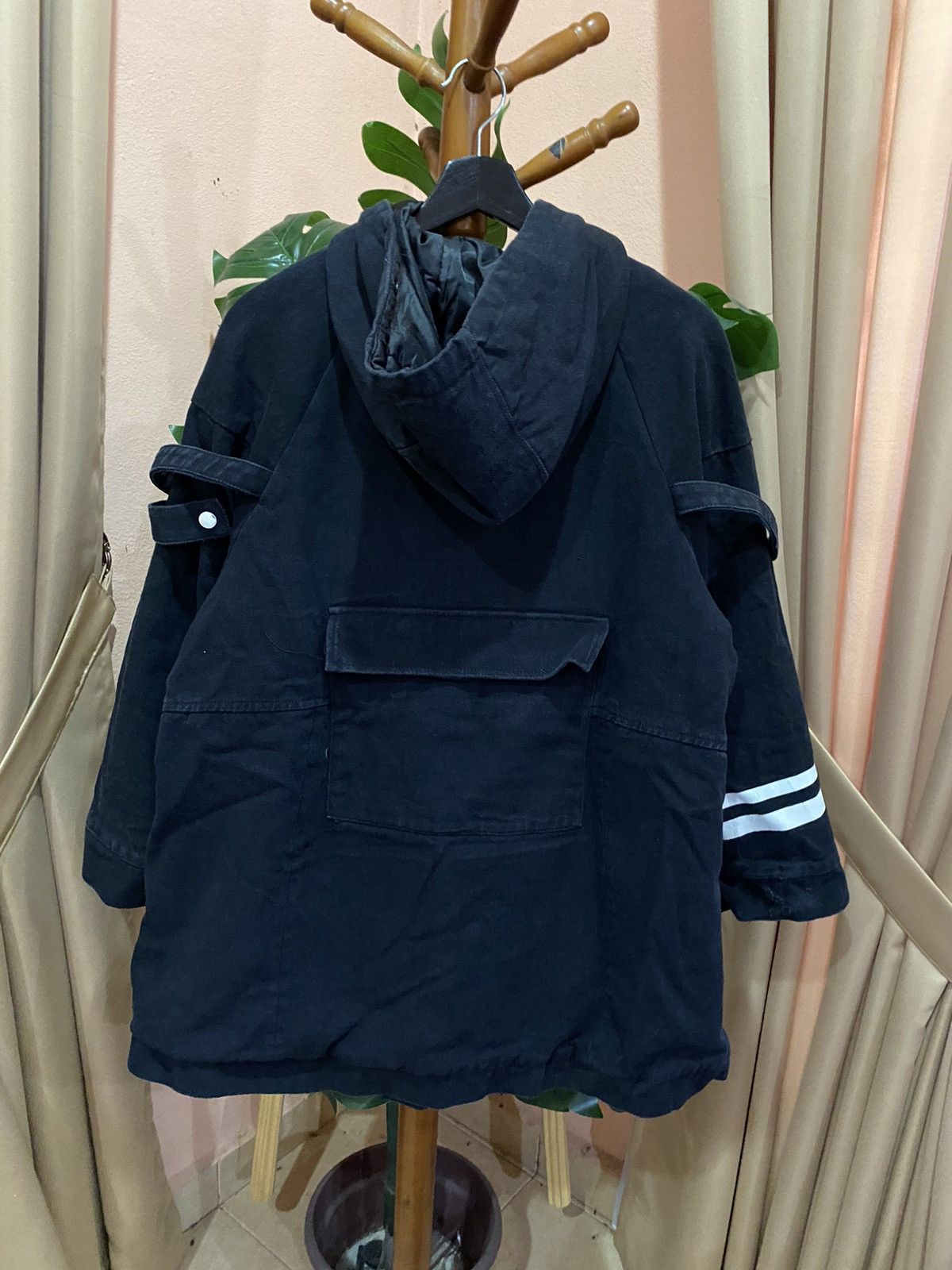 If Six Was Nine SEN NVBULUO BLACK GOTHIC HOOD JACKET UNIQUE STREETWEAR STYLE Size US M / EU 48-50 / 2 - 10 Thumbnail