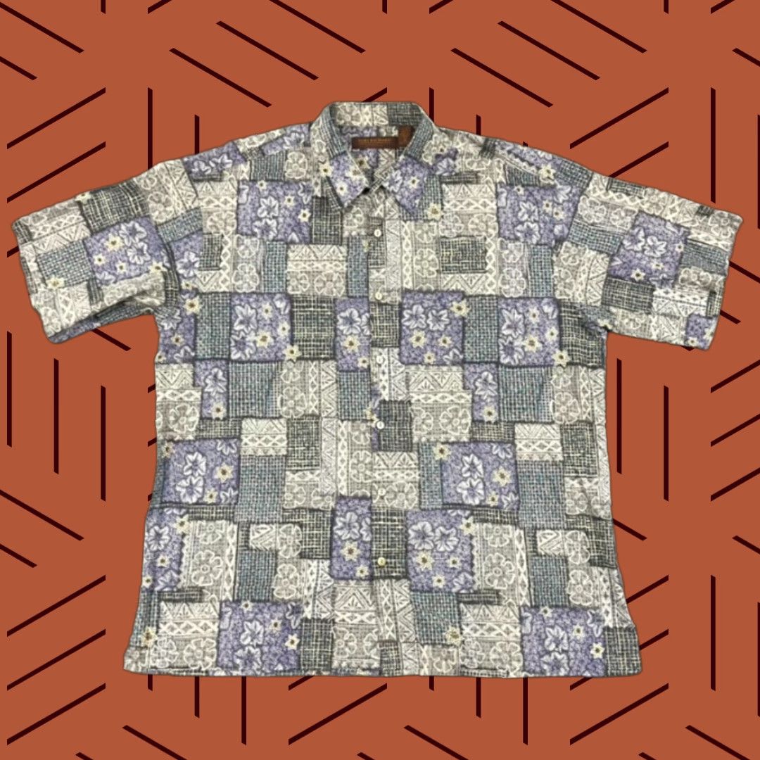 Tori Richard Tori Richard Shirt Men's XL Multicolor Hawaiian Floral Tropical Camp Button-Up Size US XL / EU 56 / 4 - 1 Thumbnail
