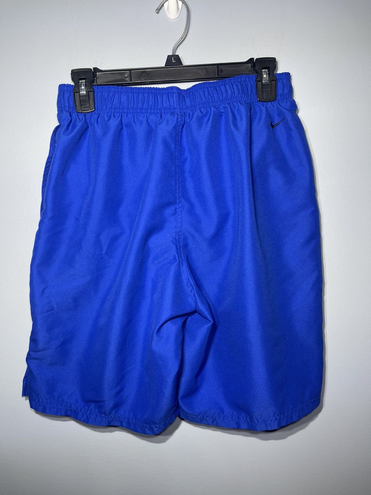 Nike Nike Swim Shorts Men’s Sz M Swimming Trunks Blue Drawstring Size US 30 / EU 46 - 4 Thumbnail