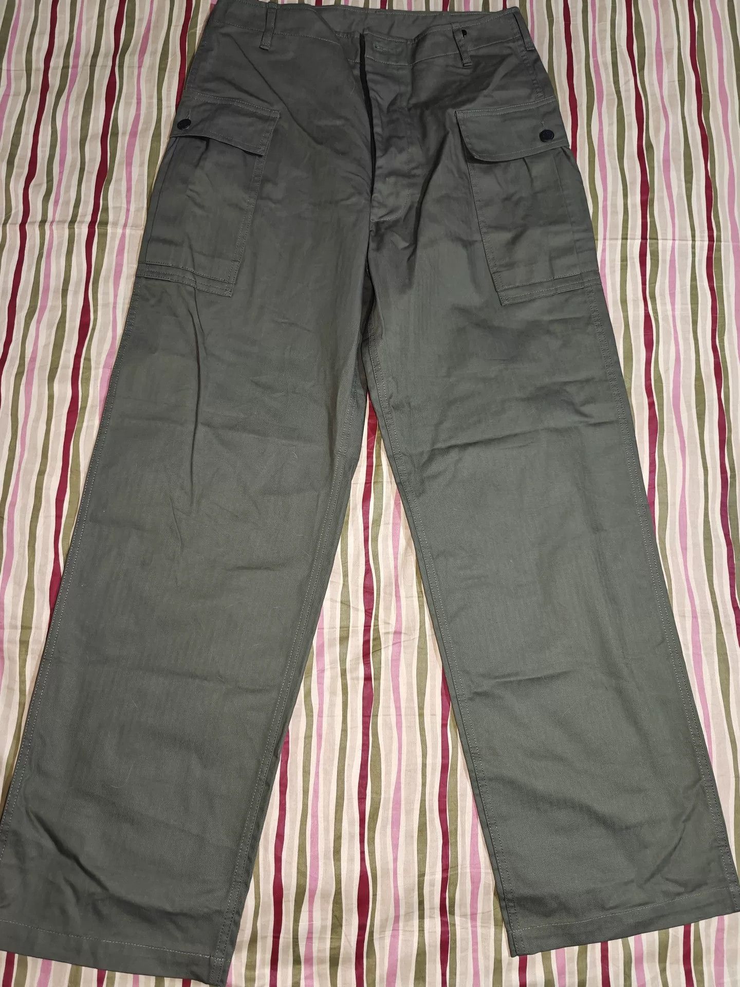 Gimo's Army P43 Herringbone Cargo Pants Size US 34 / EU 50 - 1 Thumbnail