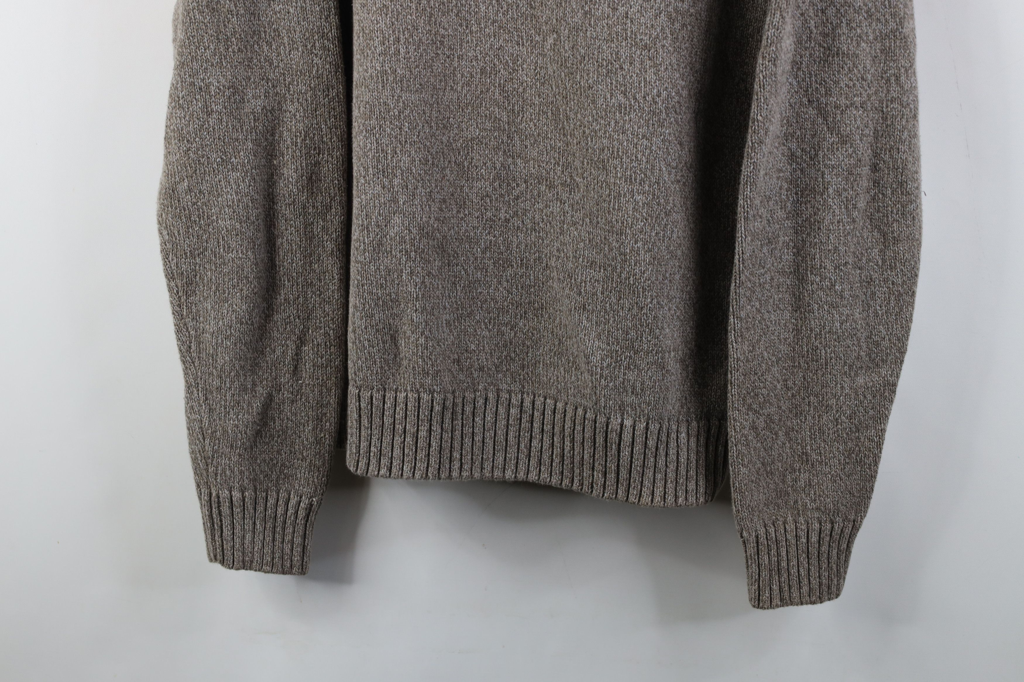 Vintage Vintage 90s Streetwear Heavyweight Knit Crewneck Sweater Size US L / EU 52-54 / 3 - 3 Thumbnail