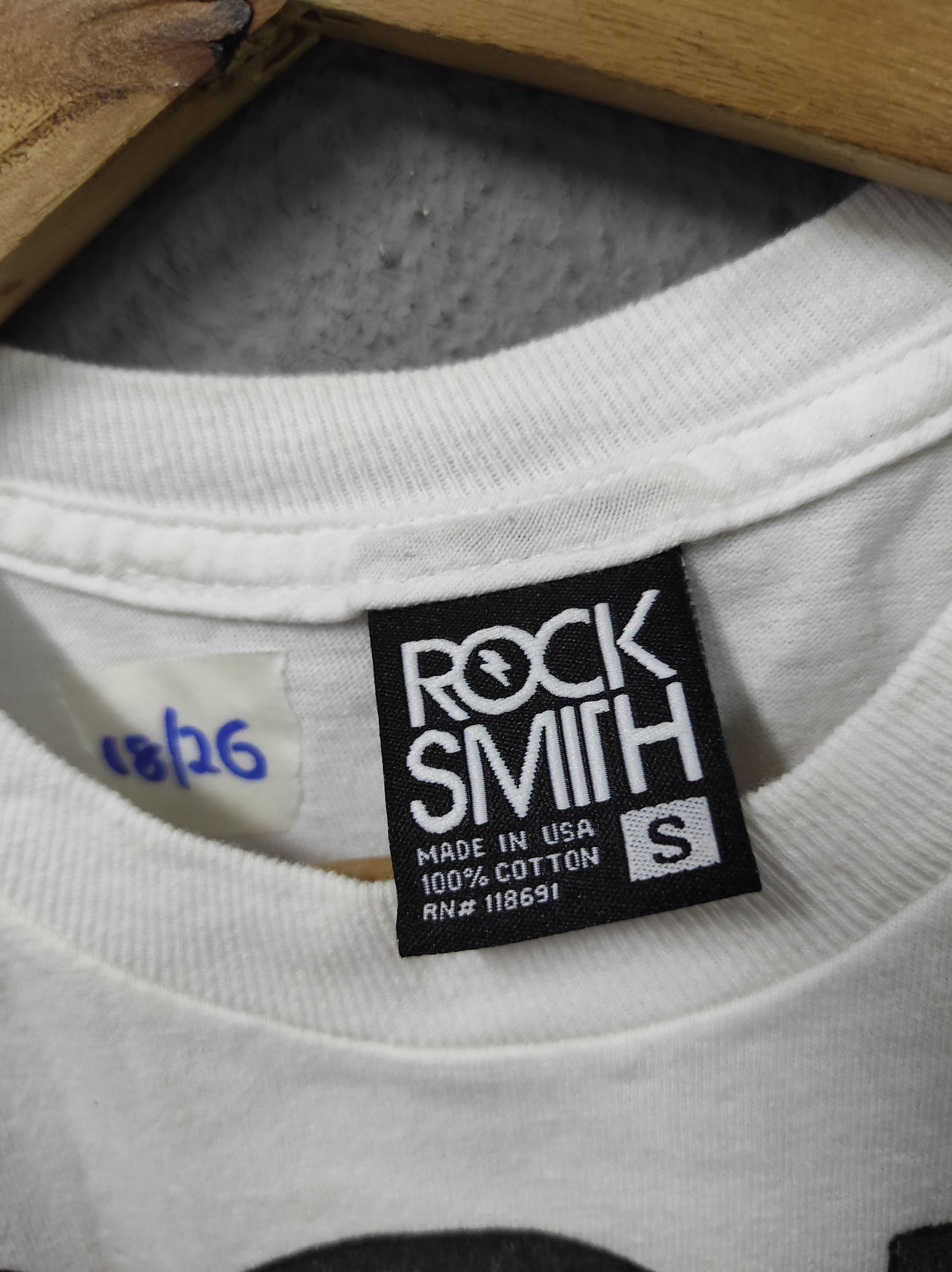 Japanese Brand ROCK SMITS T-SHIRT Size US S / EU 44-46 / 1 - 5 Thumbnail