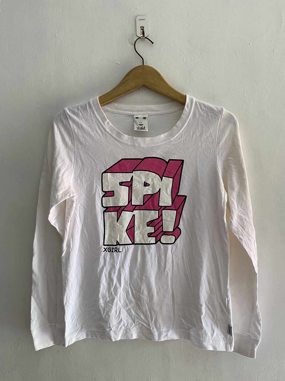 20471120 × Hysteric Glamour × Japanese Brand 2000s X-Girl Spike! Longsleeve tshirt Size US M / EU 48-50 / 2 - 1 Thumbnail