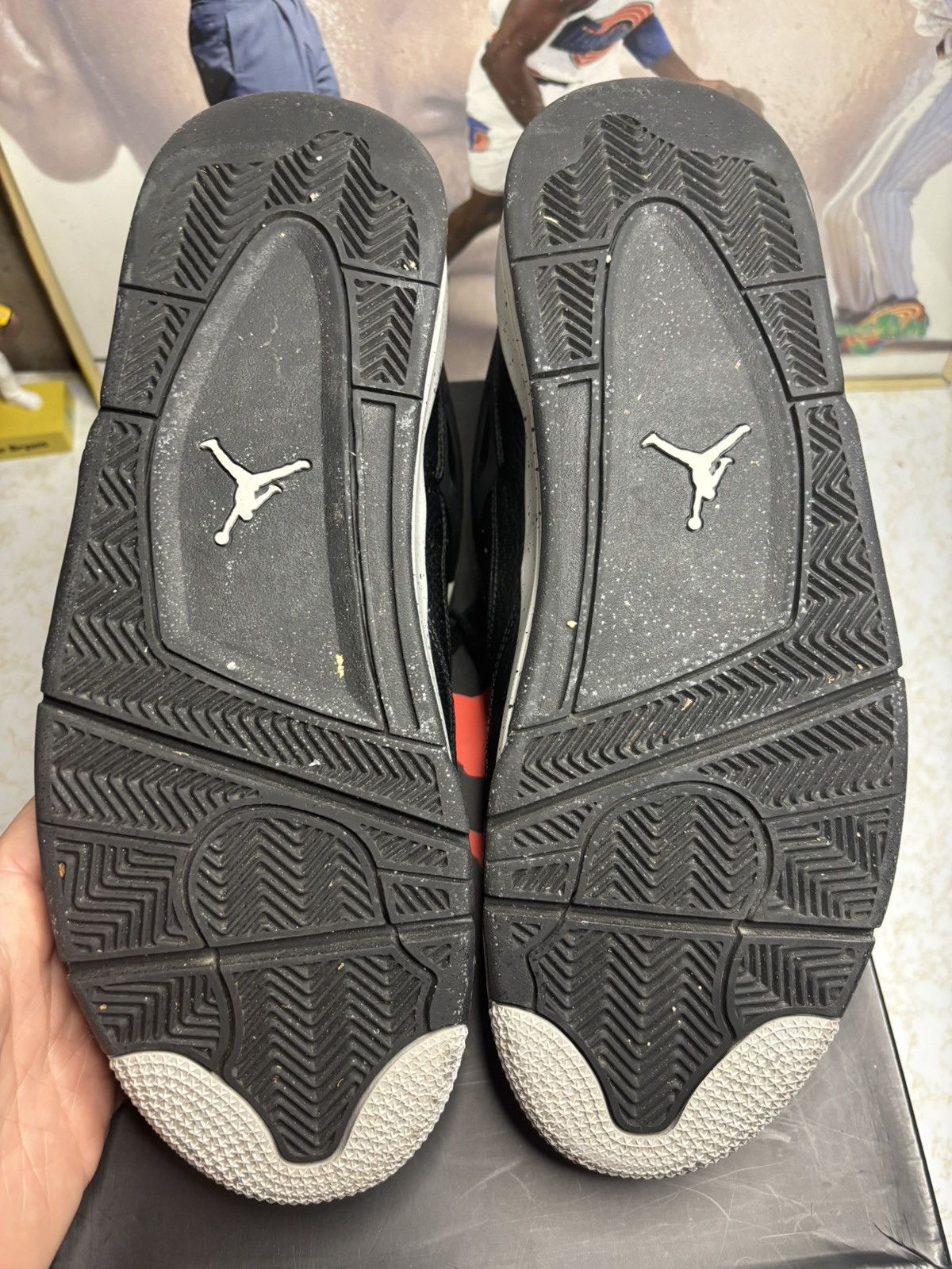 Jordan Brand Air Jordan 4 Retro oreo Size US 12 / EU 45 - 5 Thumbnail