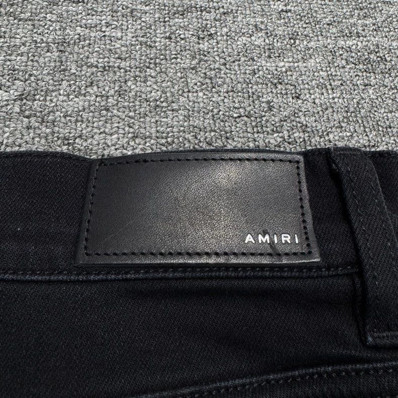 Amiri Amiri Black Distressed Denim Pants-2506 Size US 34 / EU 50 - 5 Thumbnail