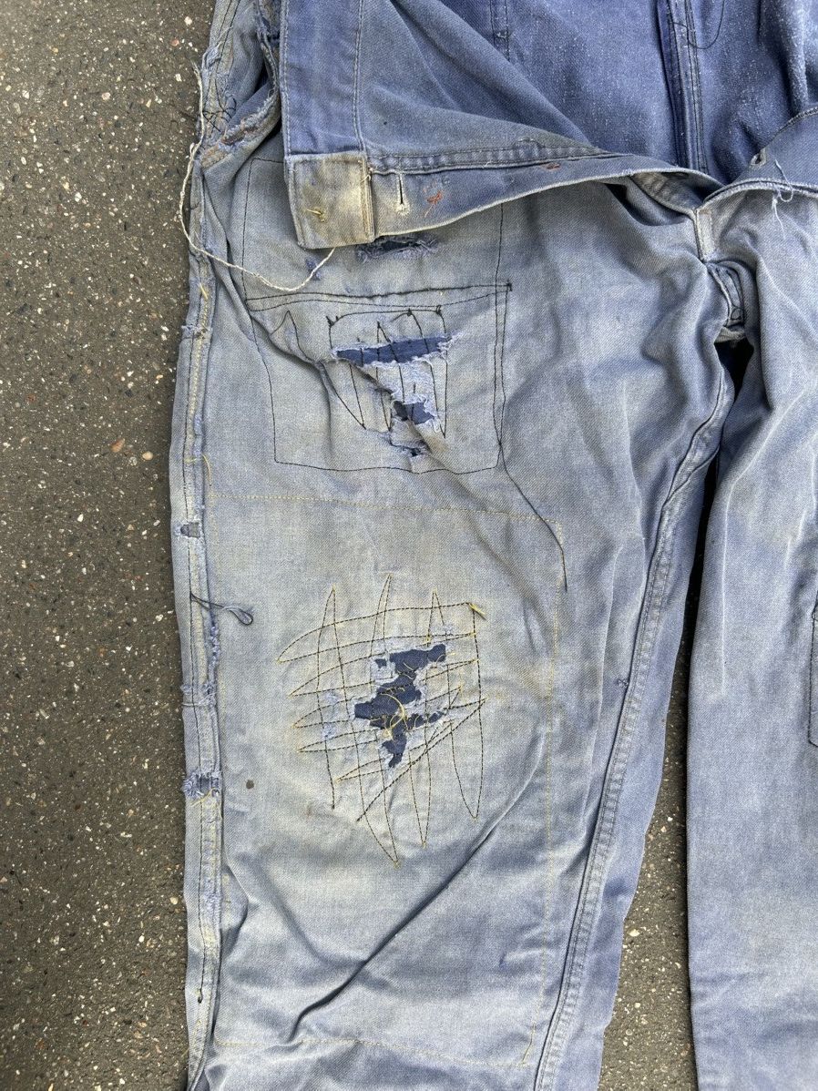 Other French blue work pants, old Size US 33 - 3 Thumbnail