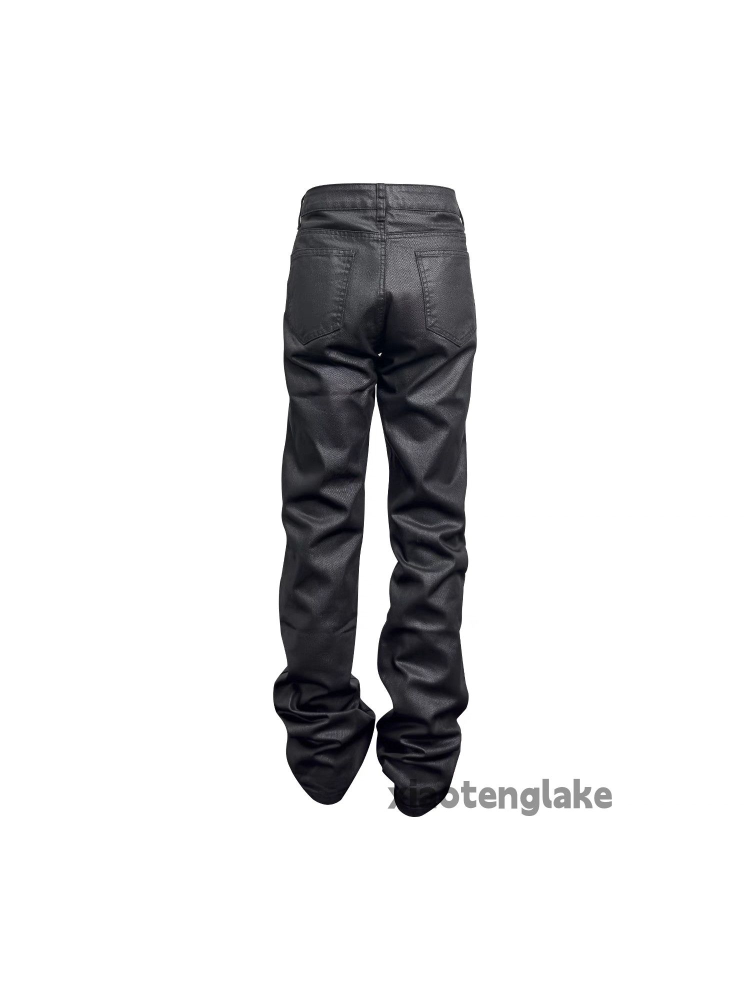 Designer × Jean × Vintage Wax punk grunge loose baggy punk grunge stack jeans Size US 34 / EU 50 - 4 Thumbnail