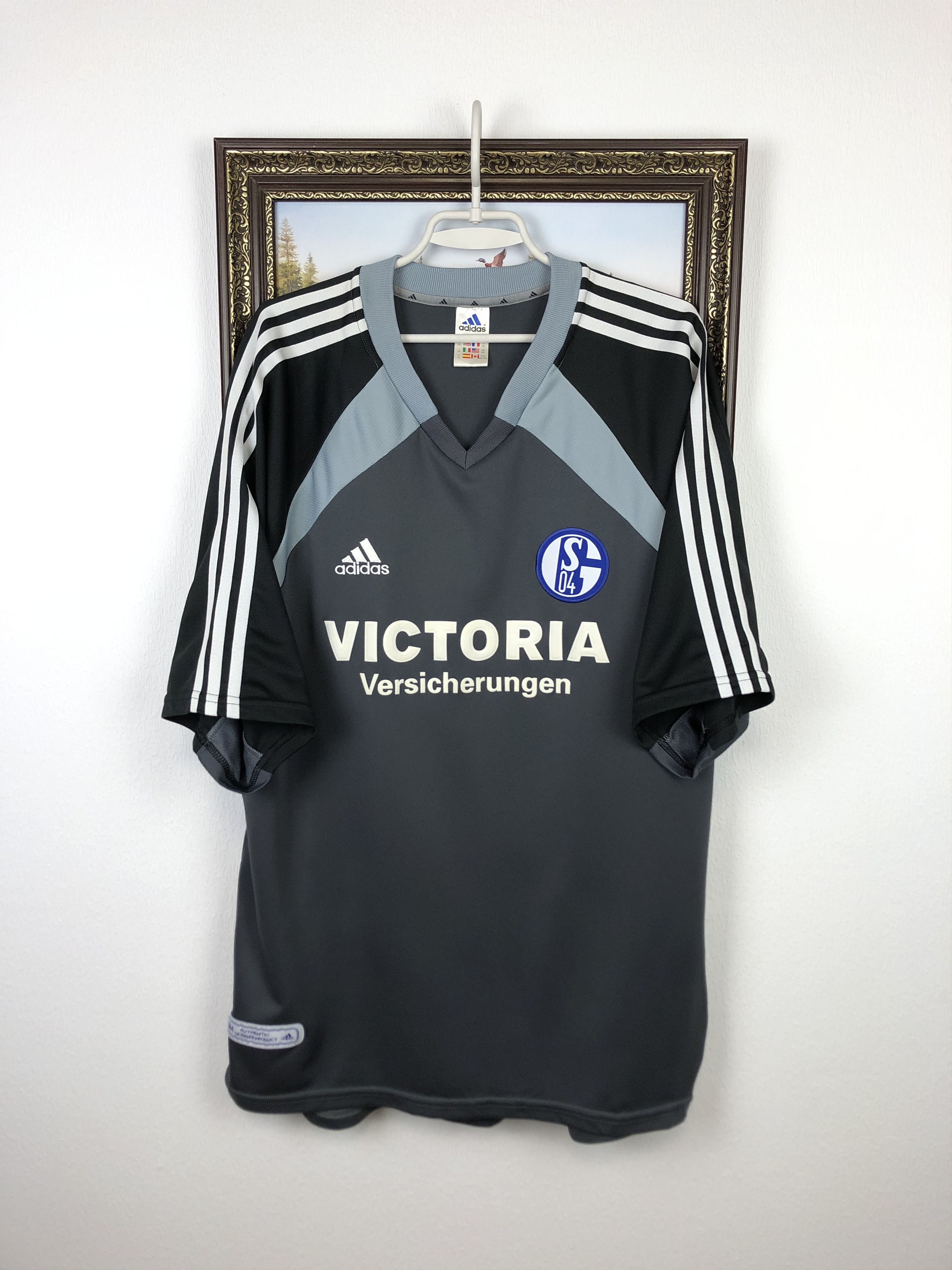 Adidas FC Schalke 04 football shirt 2001 Adidas The Duke Tee Hype Size US XXL / EU 58 / 5 - 1 Thumbnail