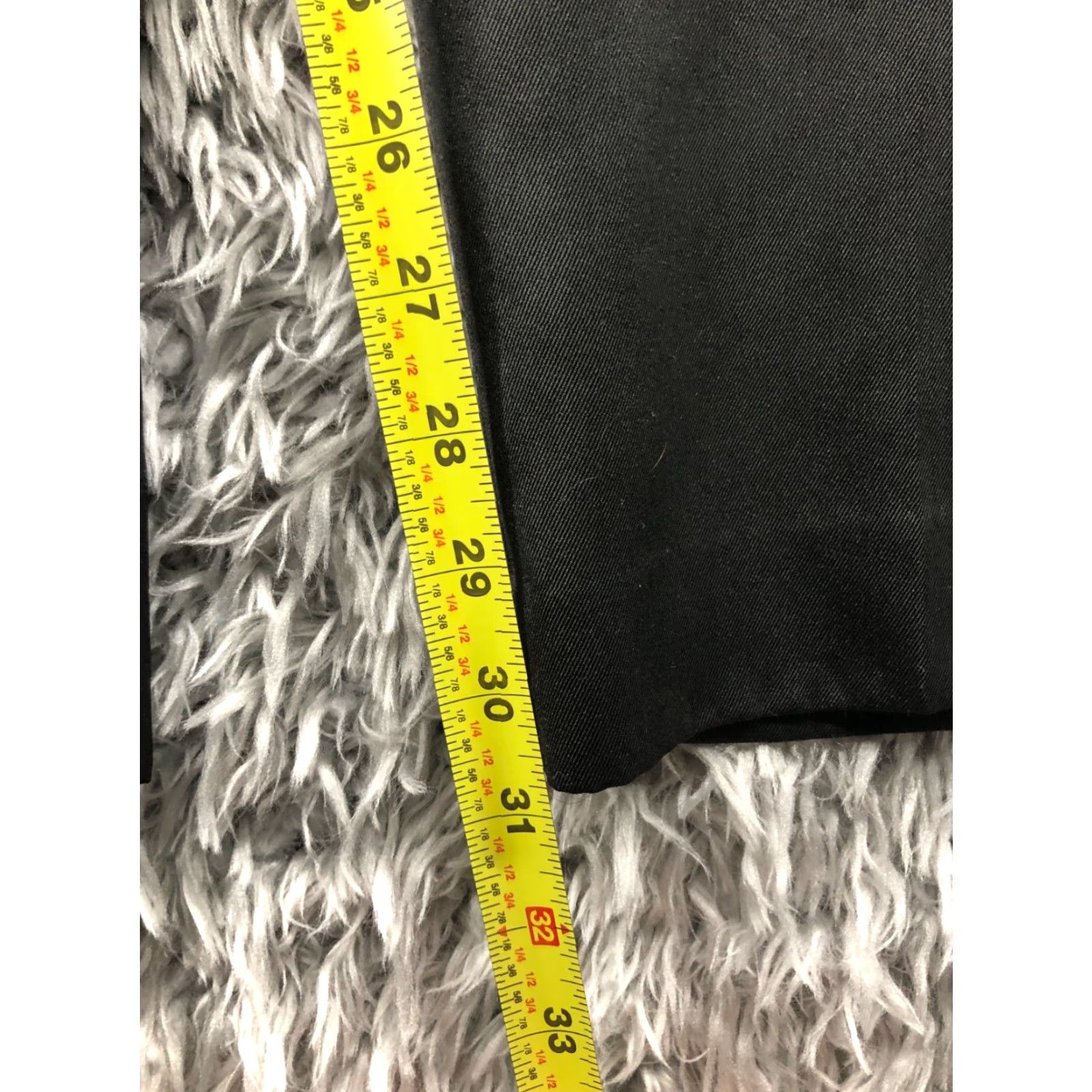 Vintage Axist Black Dress Pants Size 36x32 Hook Eye Men's Slant Pocket Flat Front Classic Slim Budget: None Size US 36 / EU 52 - 3 Thumbnail