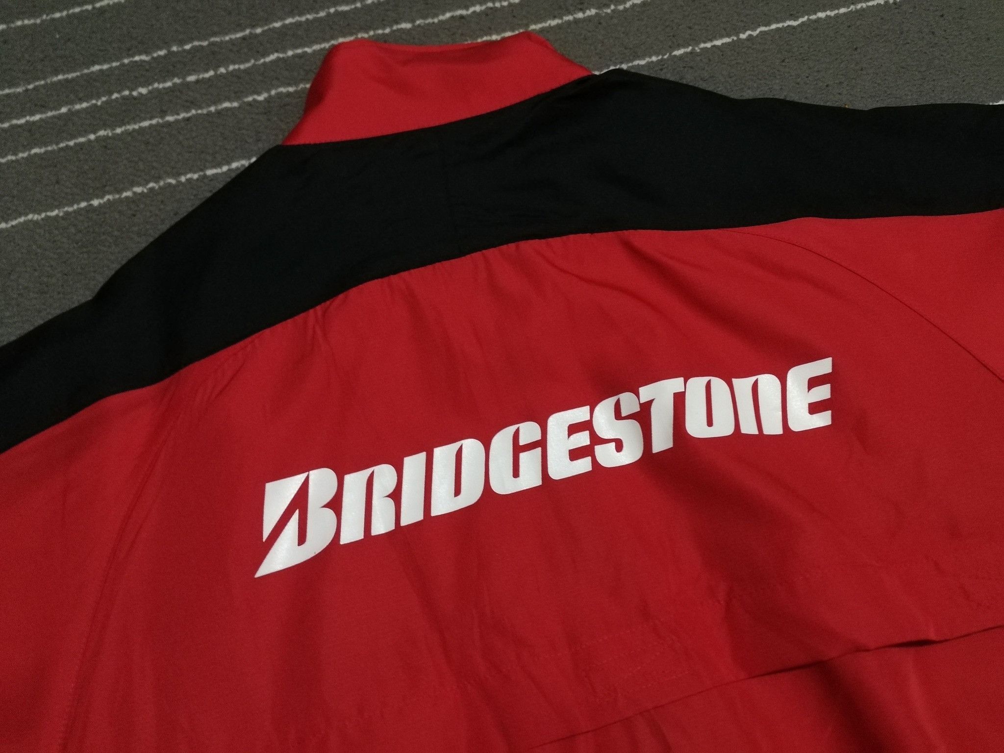 Japanese Brand BRIDGESTONE X JDM wind breaker M 2081 Size US M / EU 48-50 / 2 - 12 Thumbnail