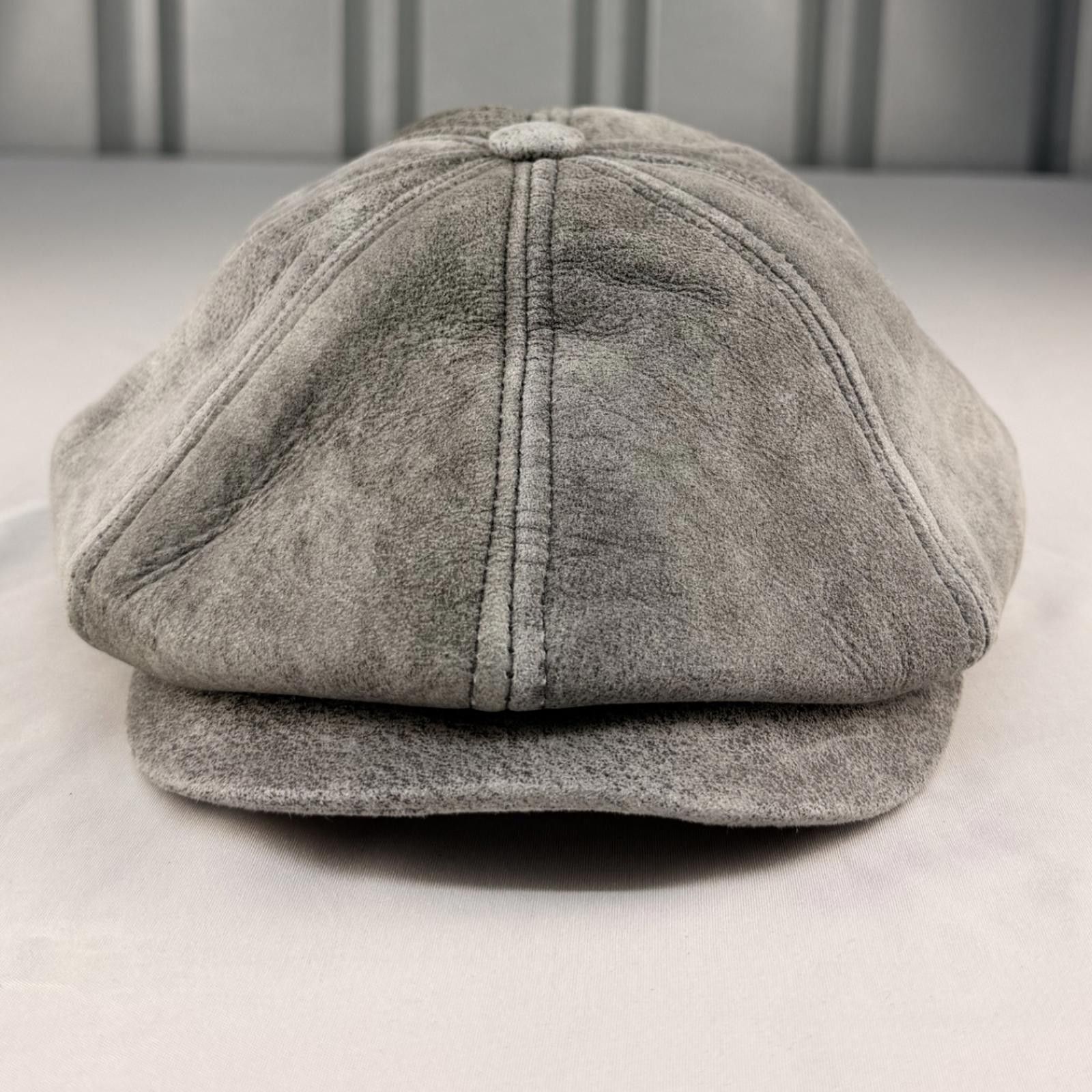 Other Genuine Leather Flat Cap |Peaky Blinders Inspired 100 L Size Size ONE SIZE - 1 Thumbnail