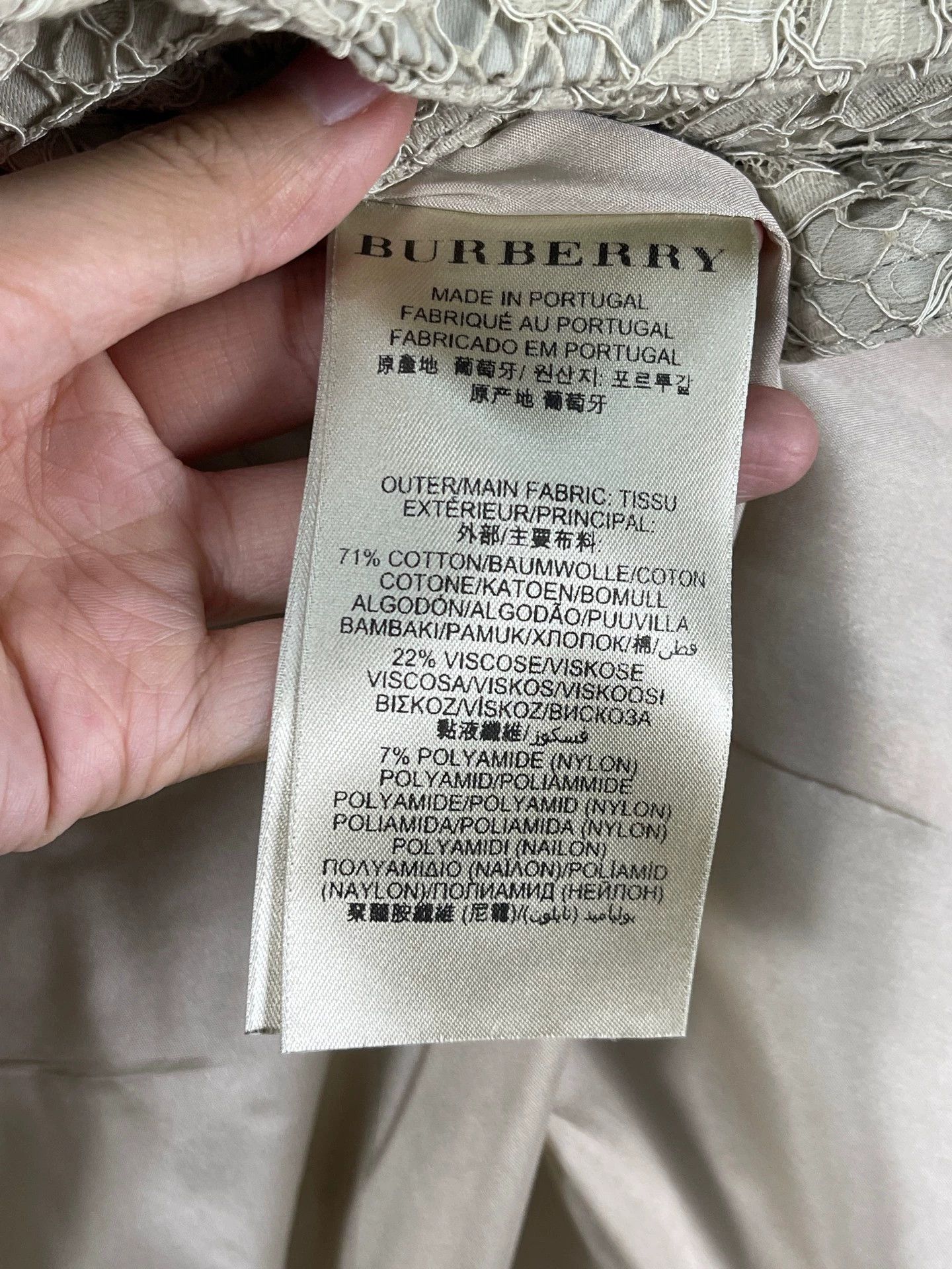 Burberry Burberry lace trench coat women's UK6 99 New Size S / US 4 / IT 40 - 7 Thumbnail
