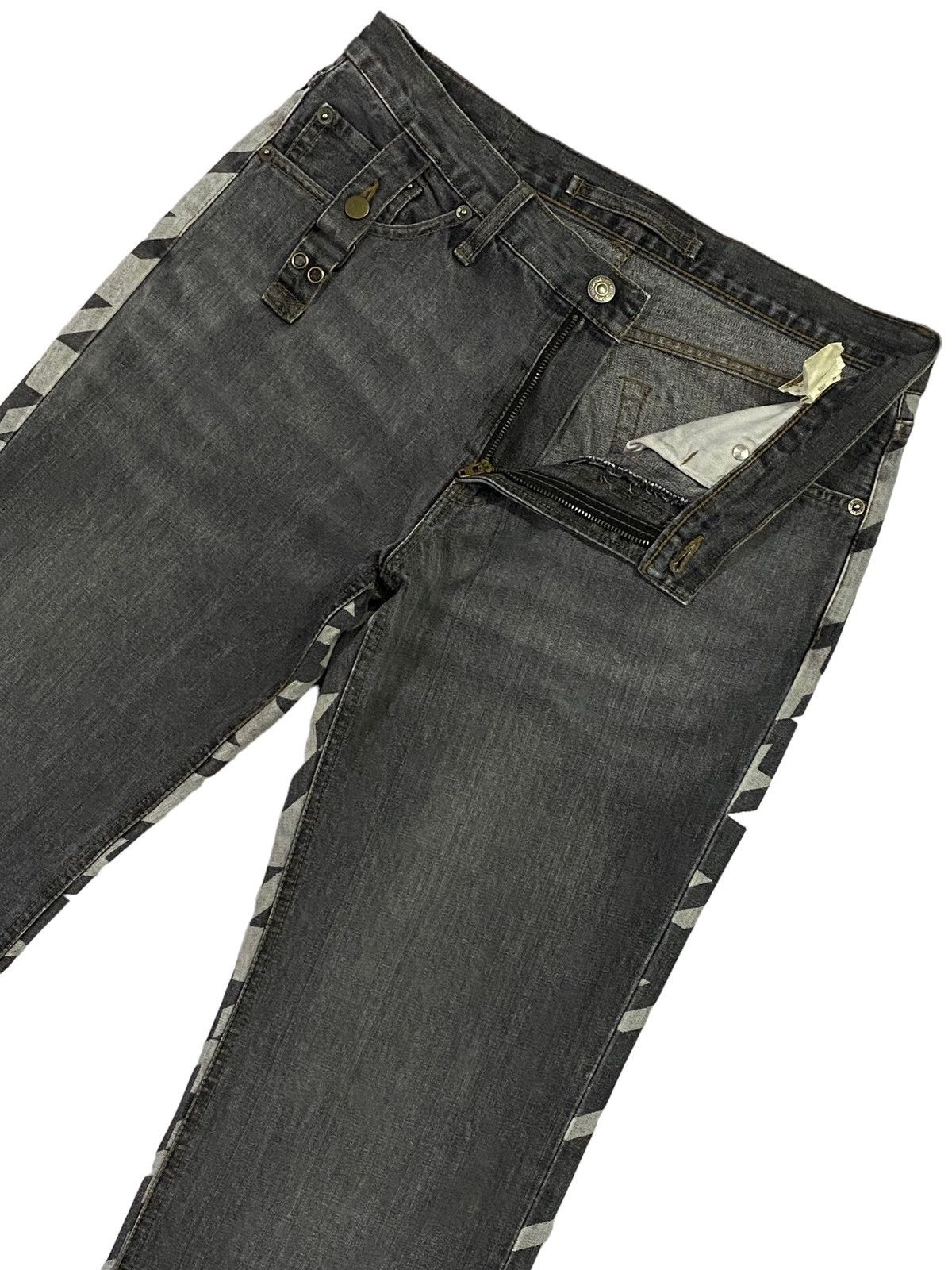 Japanese Brand × PPFM PPFM Prints Highland Denim Pants Size US 31 - 16 Thumbnail