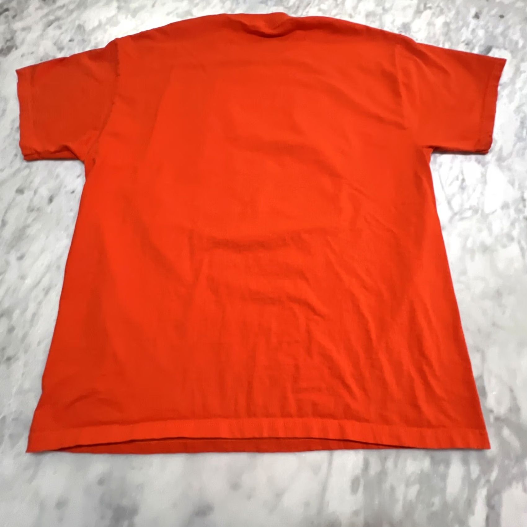 Jerzees Jerzees T Shirt Halloween Graphic Print Orange XL Men Crew Neck 100% Cotton Funny Trick Treat Vest? Size US XL / EU 56 / 4 - 3 Thumbnail