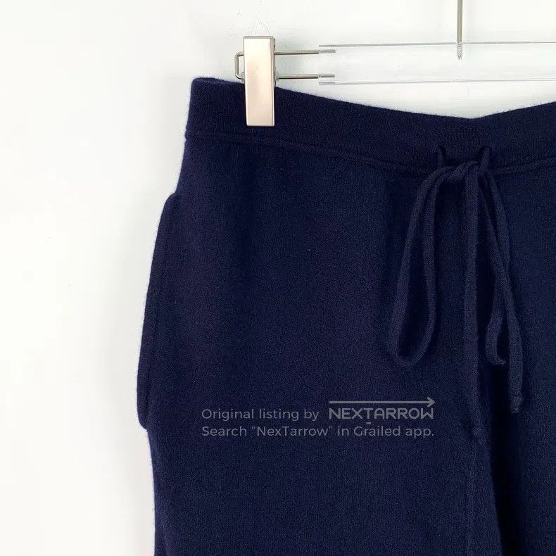 Maison Margiela Maison Margiela SizeS Dark blue sheep wool drawstring casua Size US 27 - 3 Thumbnail