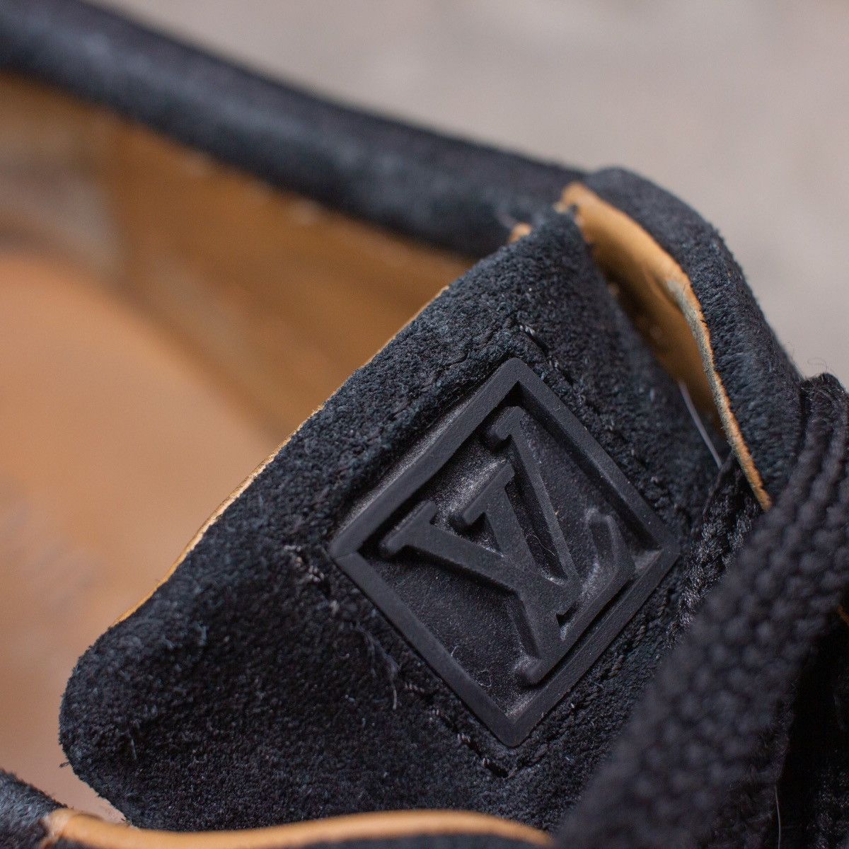 Louis Vuitton Louis Vuitton Leather & Suede Leather Shoes 9 Men's Black Size US 9 / EU 42 - 11 Thumbnail
