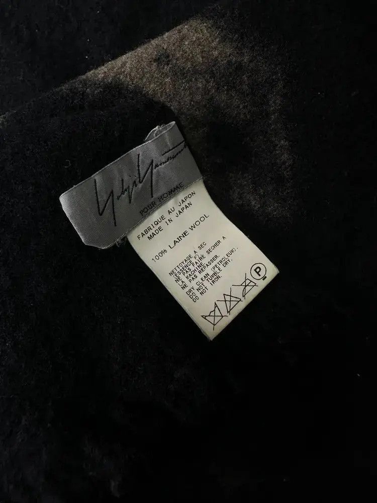 Yohji Yamamoto Yohji Yamamoto 11AW Crow Scarf-2505 Size ONE SIZE - 6 Thumbnail