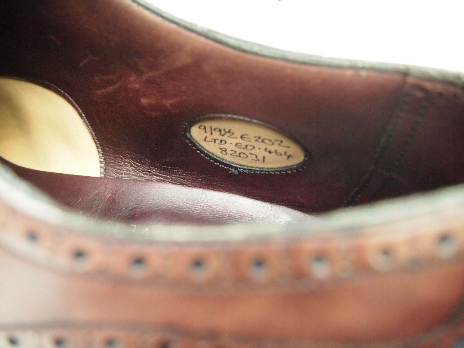 Designer Edward Green Brummell Brogue Mens UK 9E US 10 Size US 10 / EU 43 - 9 Thumbnail