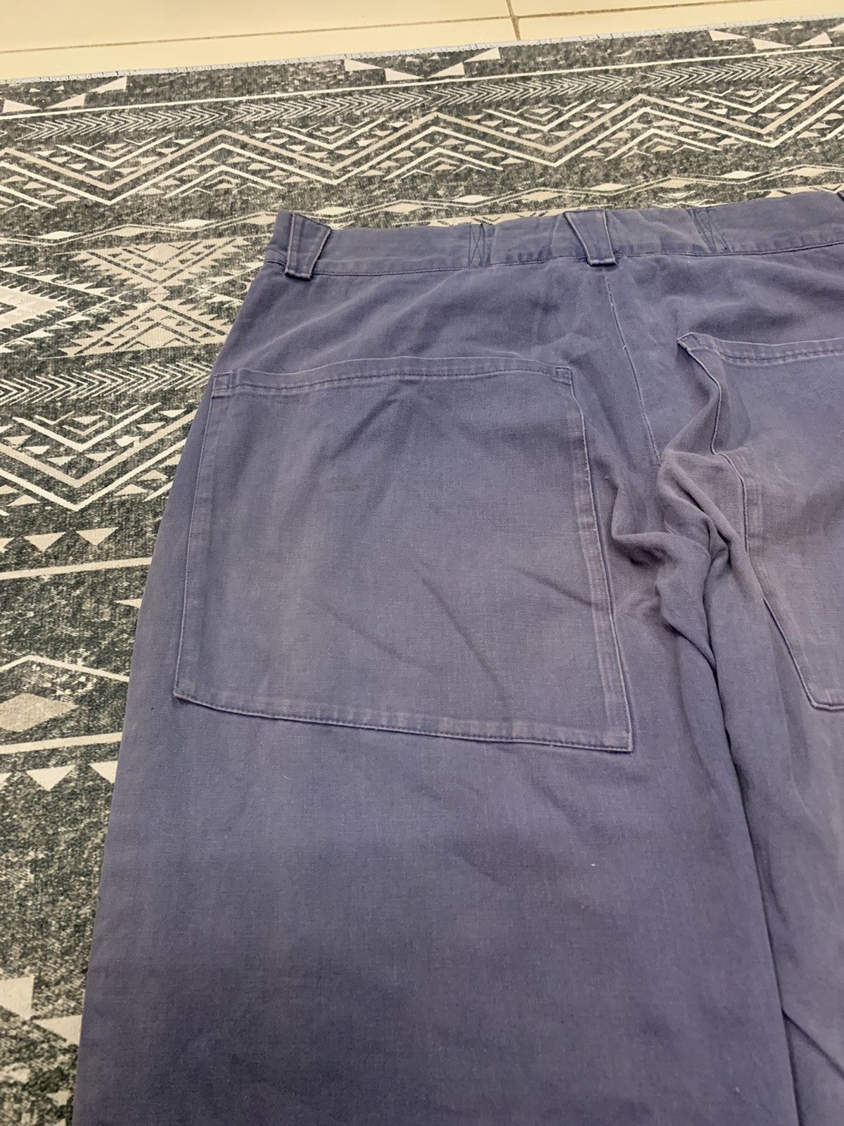 Yohji Yamamoto 🔥DOUBLE KNEE🔥YS FOR MEN RARE FADED PANT Size US 35 - 11 Thumbnail