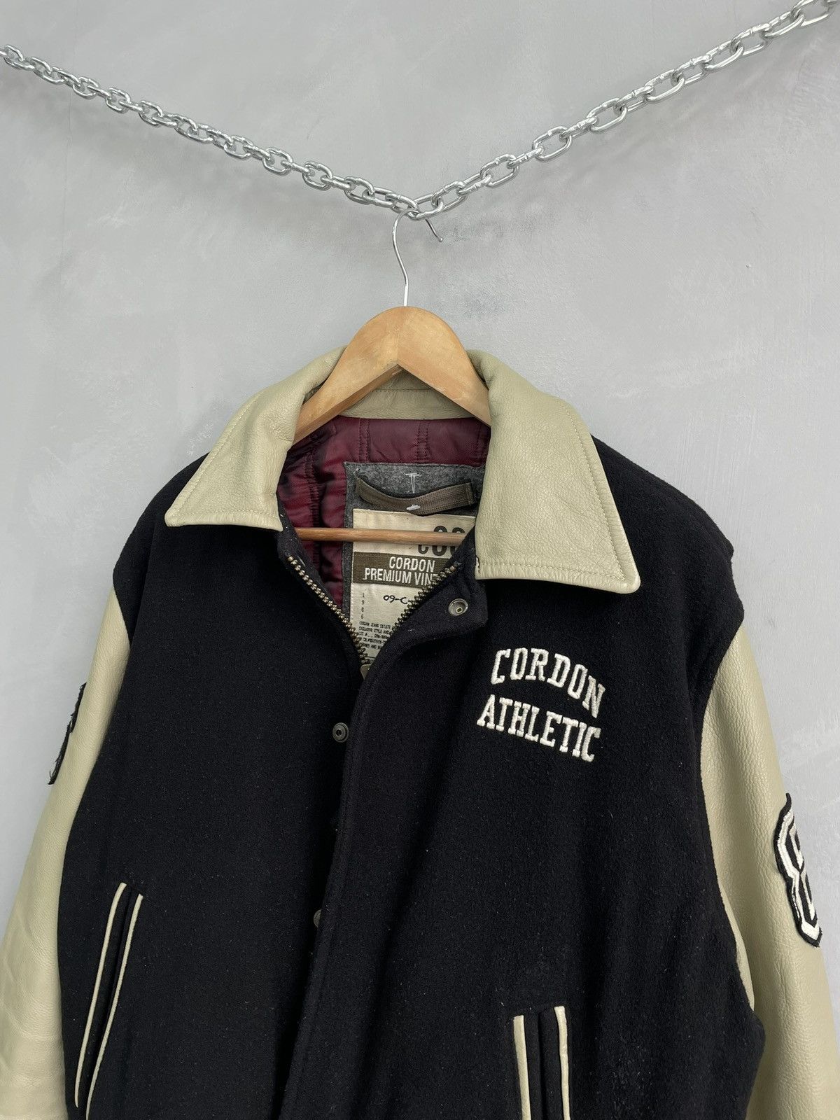 Diesel Varsity Bomber jacket wool/leather y2k style diesel hype Size US L / EU 52-54 / 3 - 2 Thumbnail