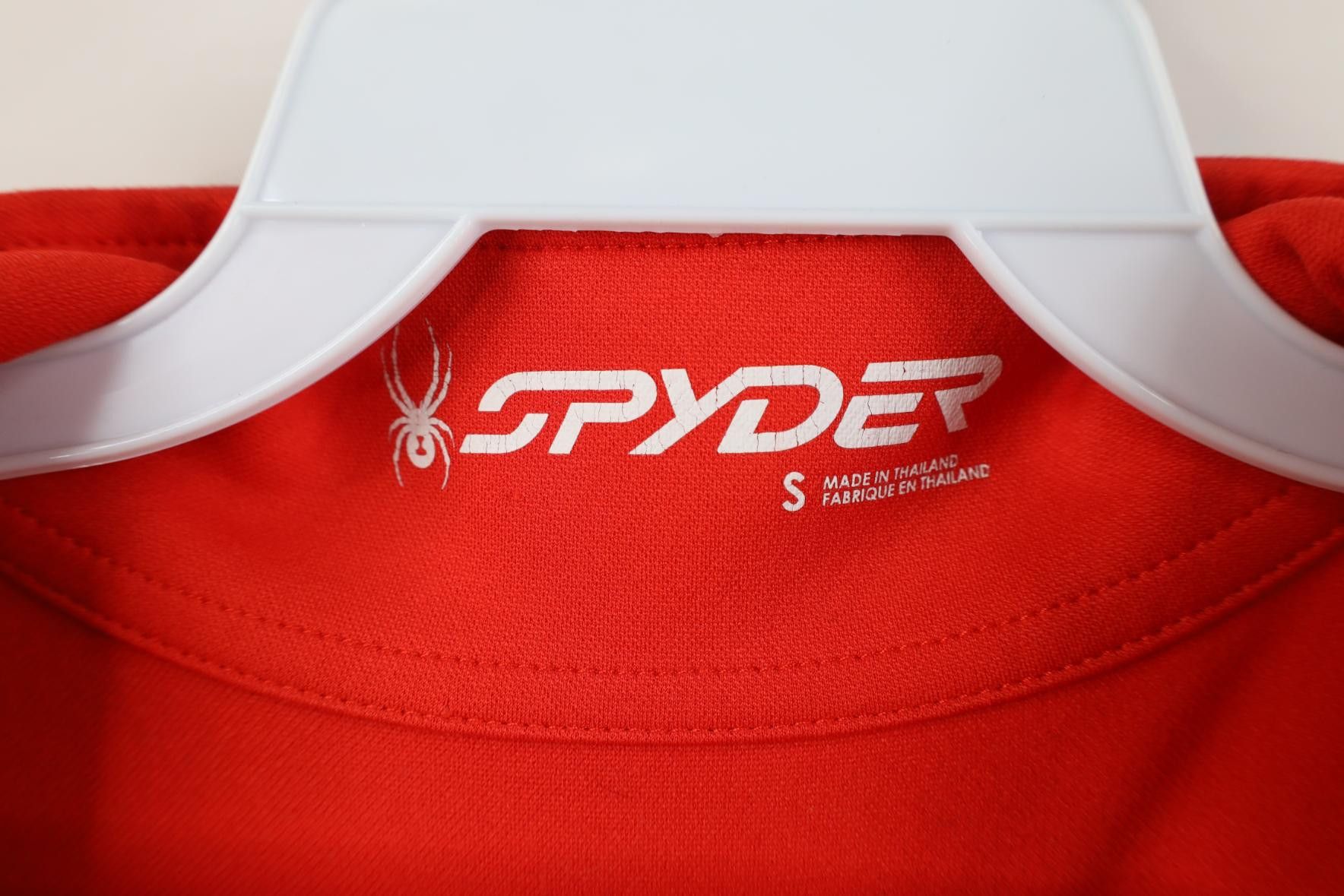 Spyder Spyder Spider Web Big Logo 1/4 Zip Pullover Jacket Top Red Size US S / EU 44-46 / 1 - 7 Thumbnail