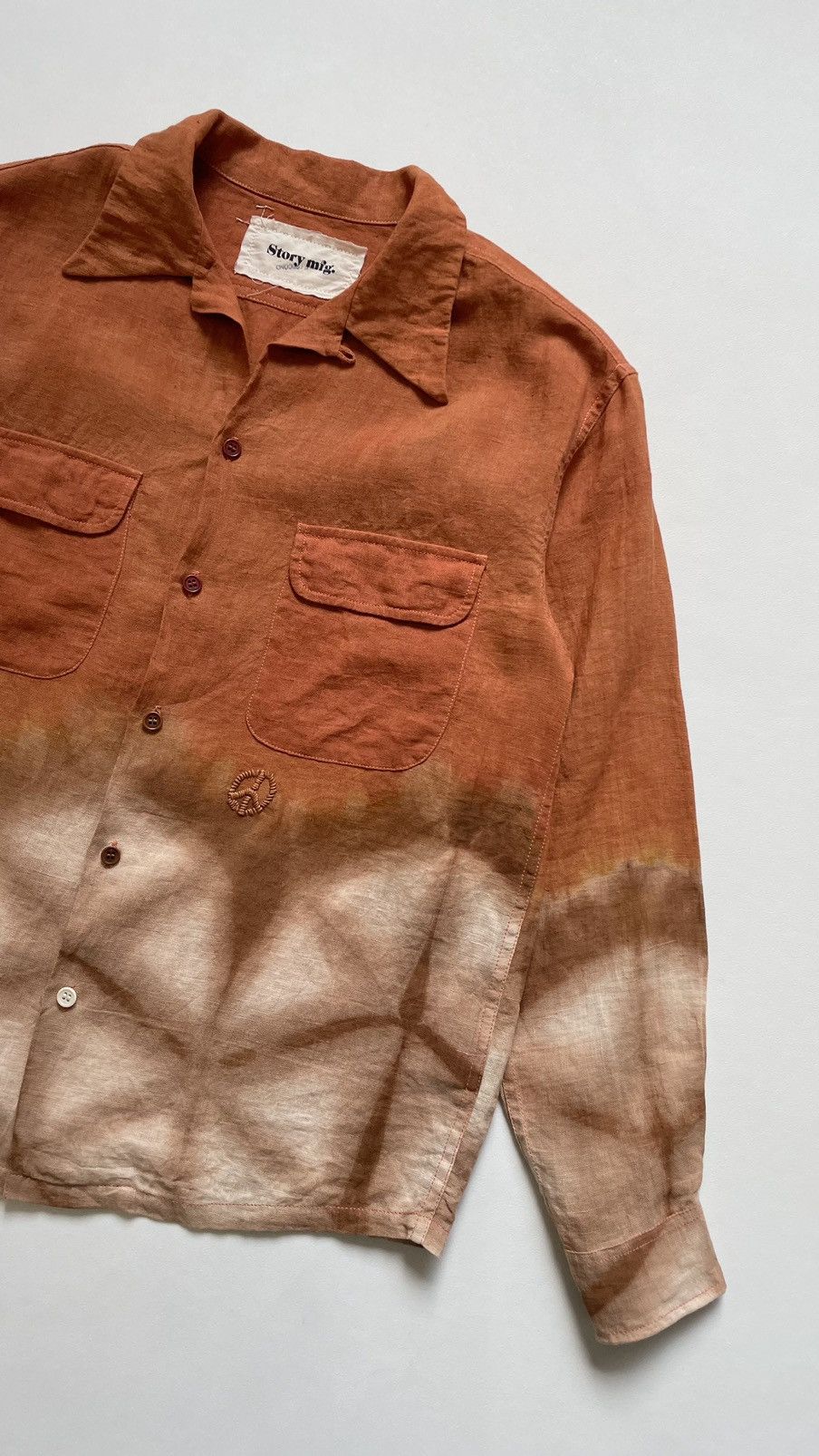Story Mfg. ‘Peace Tie Dye’ Print Shirt Size US S / EU 44-46 / 1 - 5 Thumbnail