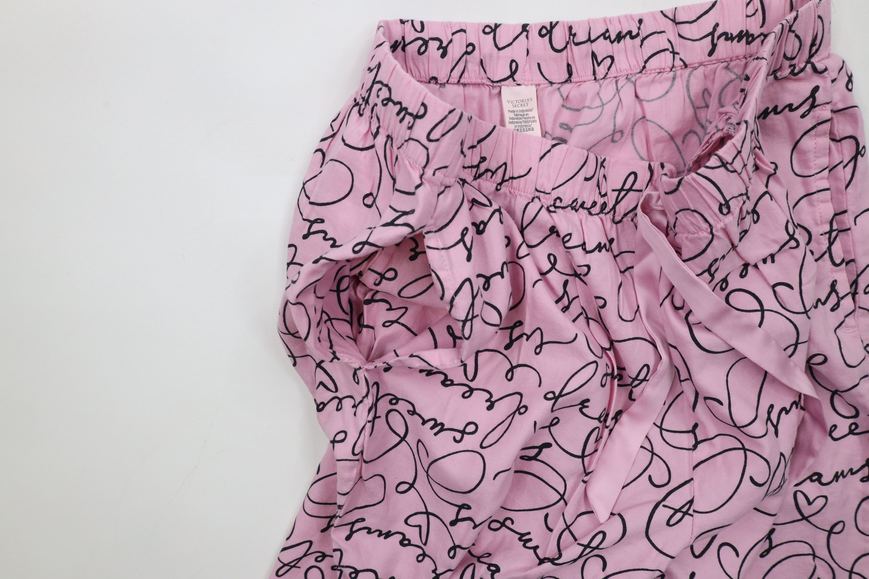 Victoria's Secret × Vintage Vintage Victorias Secret Faded 2 Piece Flannel Pajamas Set Size 28" / US 6 / IT 42 - 16 Thumbnail