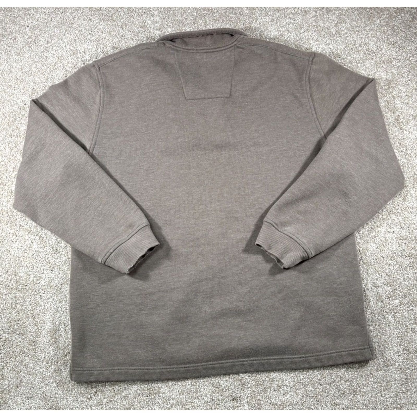 Arrow Arrow Quarter Zip Pullover Sweater Golf Embroidered Brown Long Sleeve Large Mens Regular Size L Size US L / EU 52-54 / 3 - 4 Thumbnail