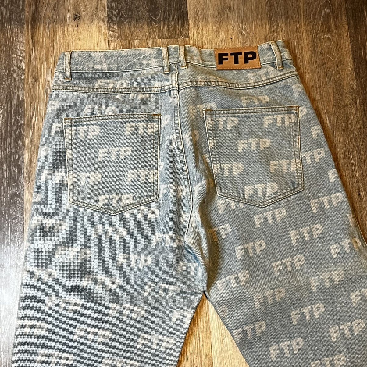 Fuck The Population Fuck The Population Allover Denim pant Jeans Size US 32 / EU 48 - 19 Thumbnail