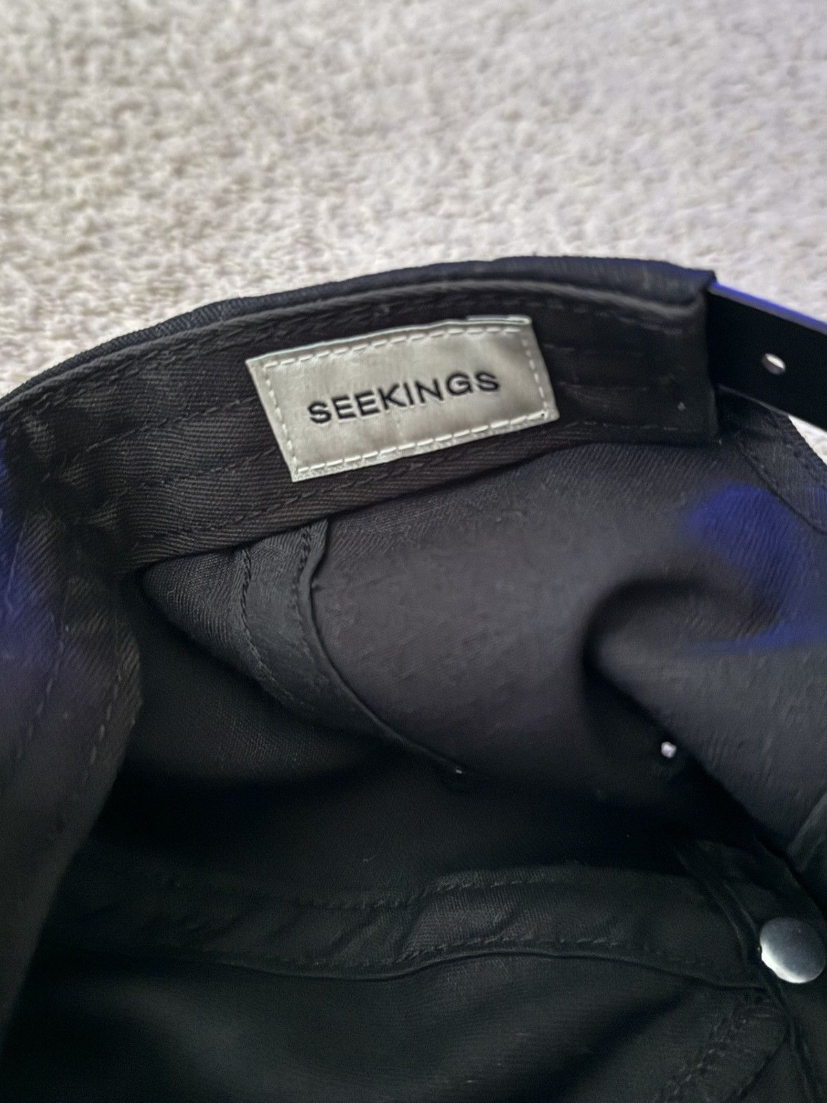 Seekings Seekings black SnapBack Size ONE SIZE - 3 Thumbnail