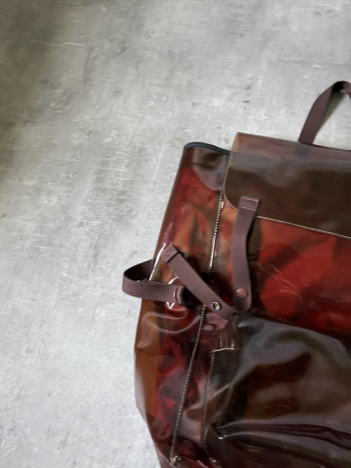 Eastpak × Raf Simons Raf Simons Eastpak Volume Topload Backpack PVC Transparent Size ONE SIZE - 3 Thumbnail