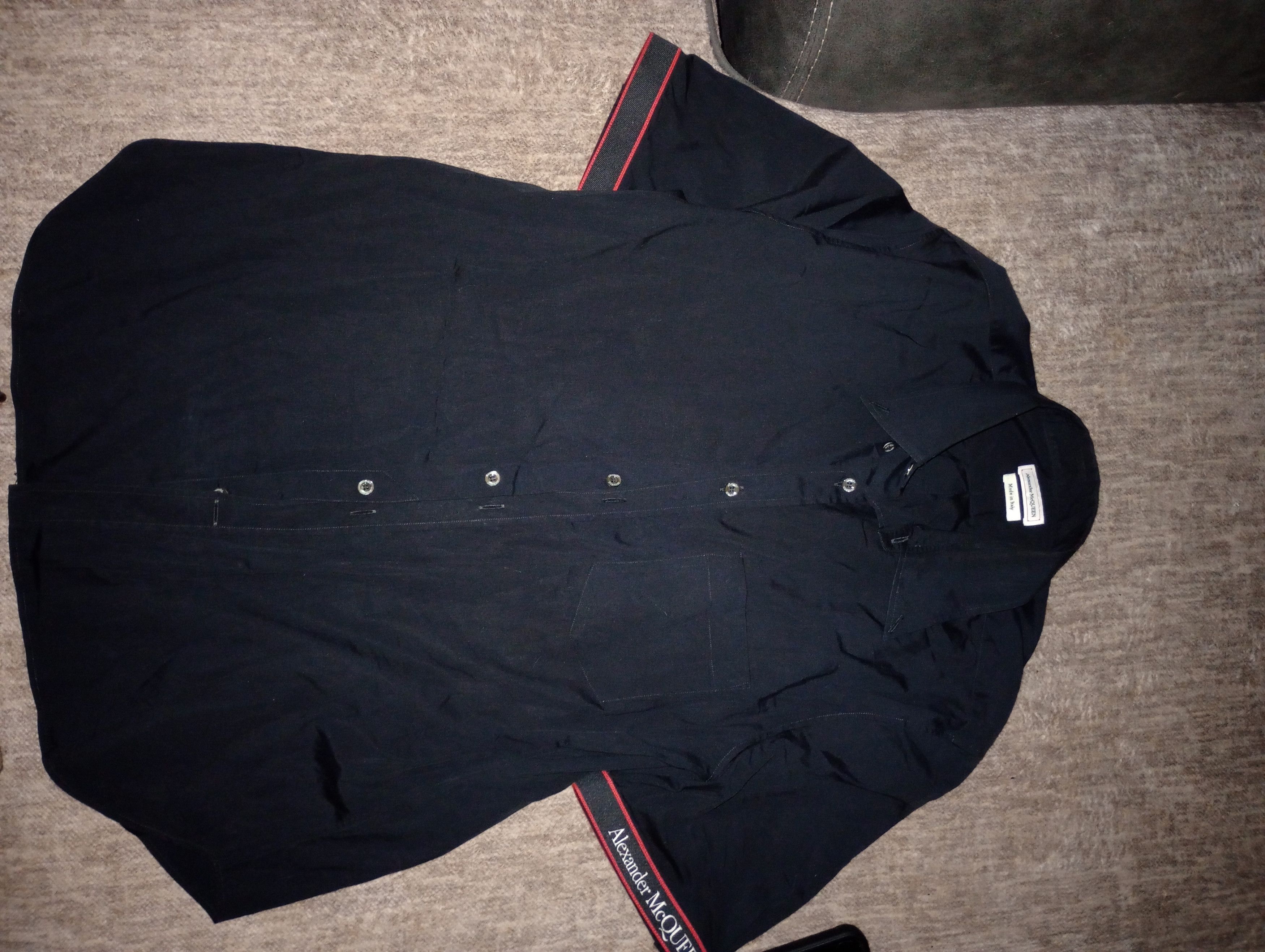 Alexander McQueen Alexander McQueen short sleeve button down Size US L / EU 52-54 / 3 - 4 Thumbnail