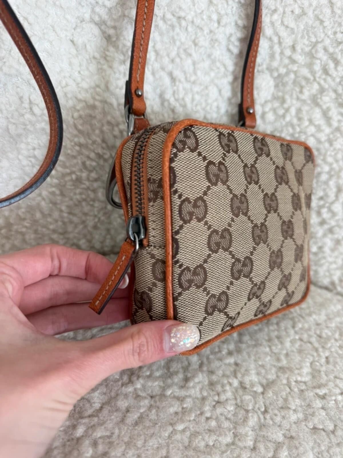Gucci Gucci GG Canvas Mini Crossbody Bag Size ONE SIZE - 6 Thumbnail