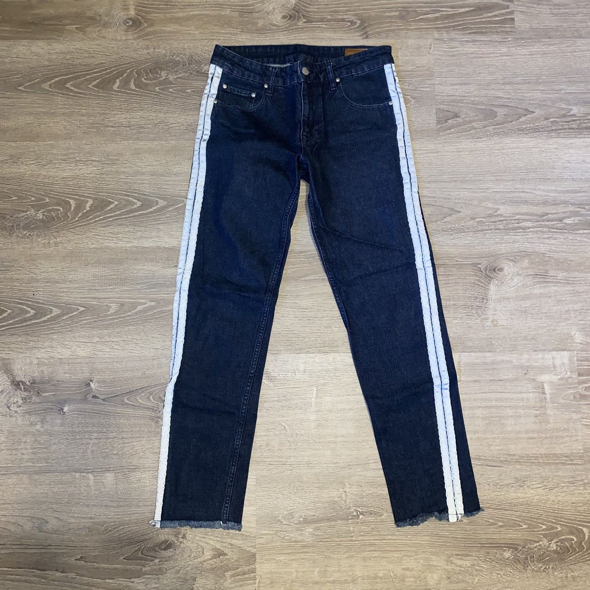 Asos ASOS Slim Jeans With Side Stripes Size US 30 / EU 46 - 1 Thumbnail
