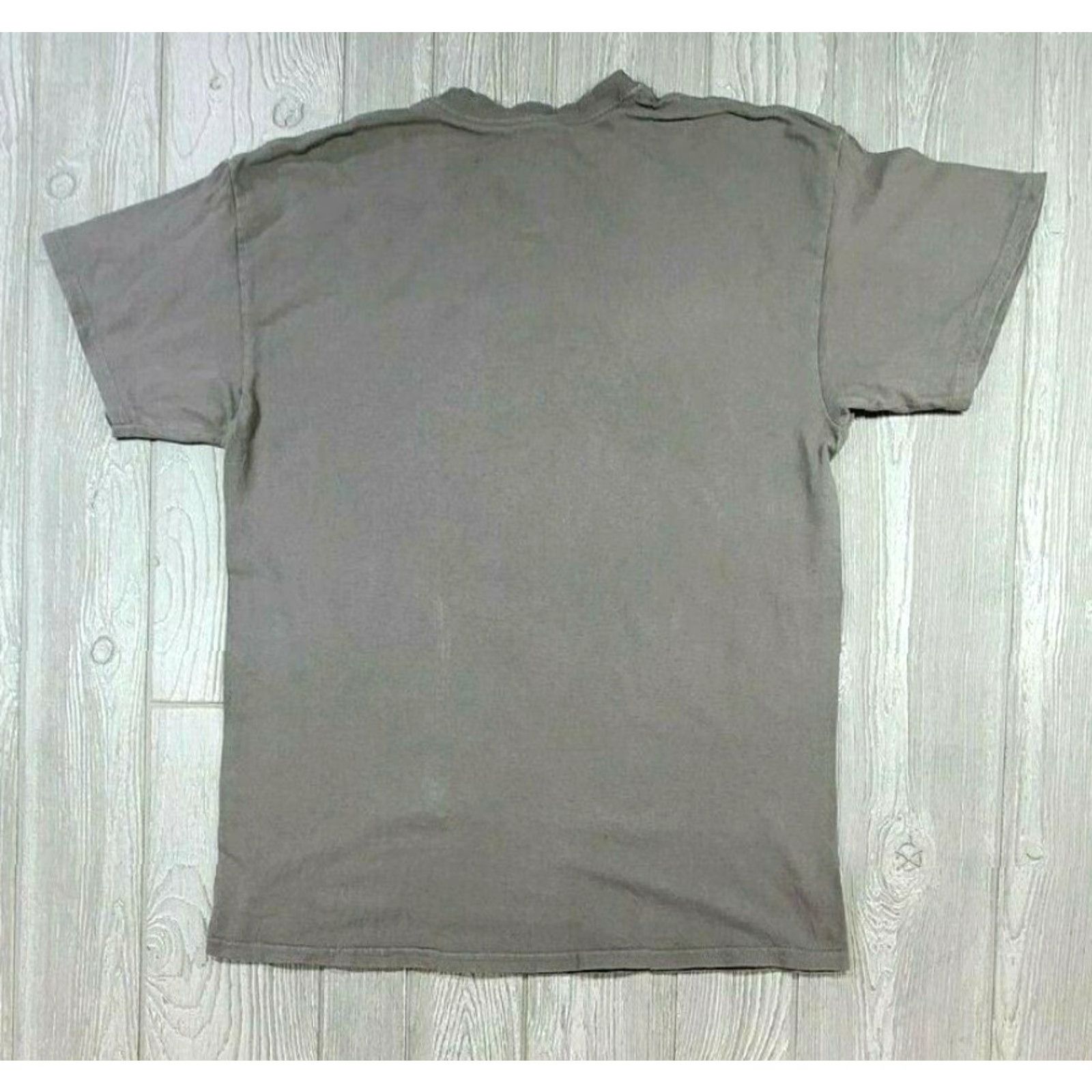 Vintage Hip Hop T-Shirt Mens Size Lg Teddy Bear Red Gray Savage Distressed Short Sleeve Size US L / EU 52-54 / 3 - 3 Thumbnail