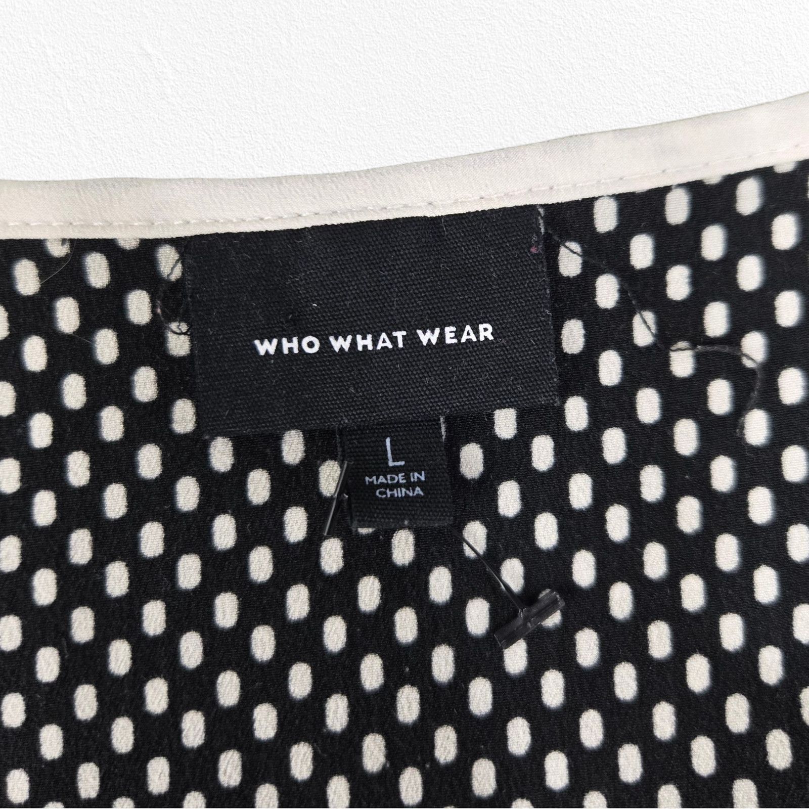 Other Black White Polka Dot Ruffle Wrap Midi Dress Size Large Size L / US 10 / IT 46 - 5 Thumbnail