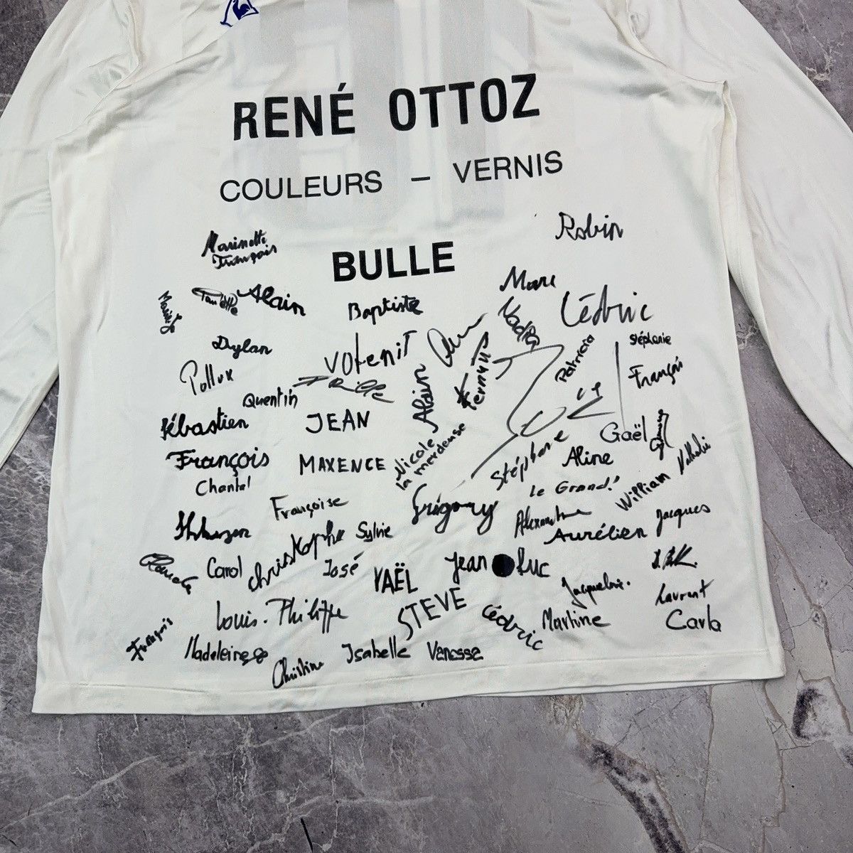 Le Coq Sportif × Vintage Le coq Sportif Bulle Switzerland Jersey 1990s Rene Ottoz 16 Size US XL / EU 56 / 4 - 23 Thumbnail