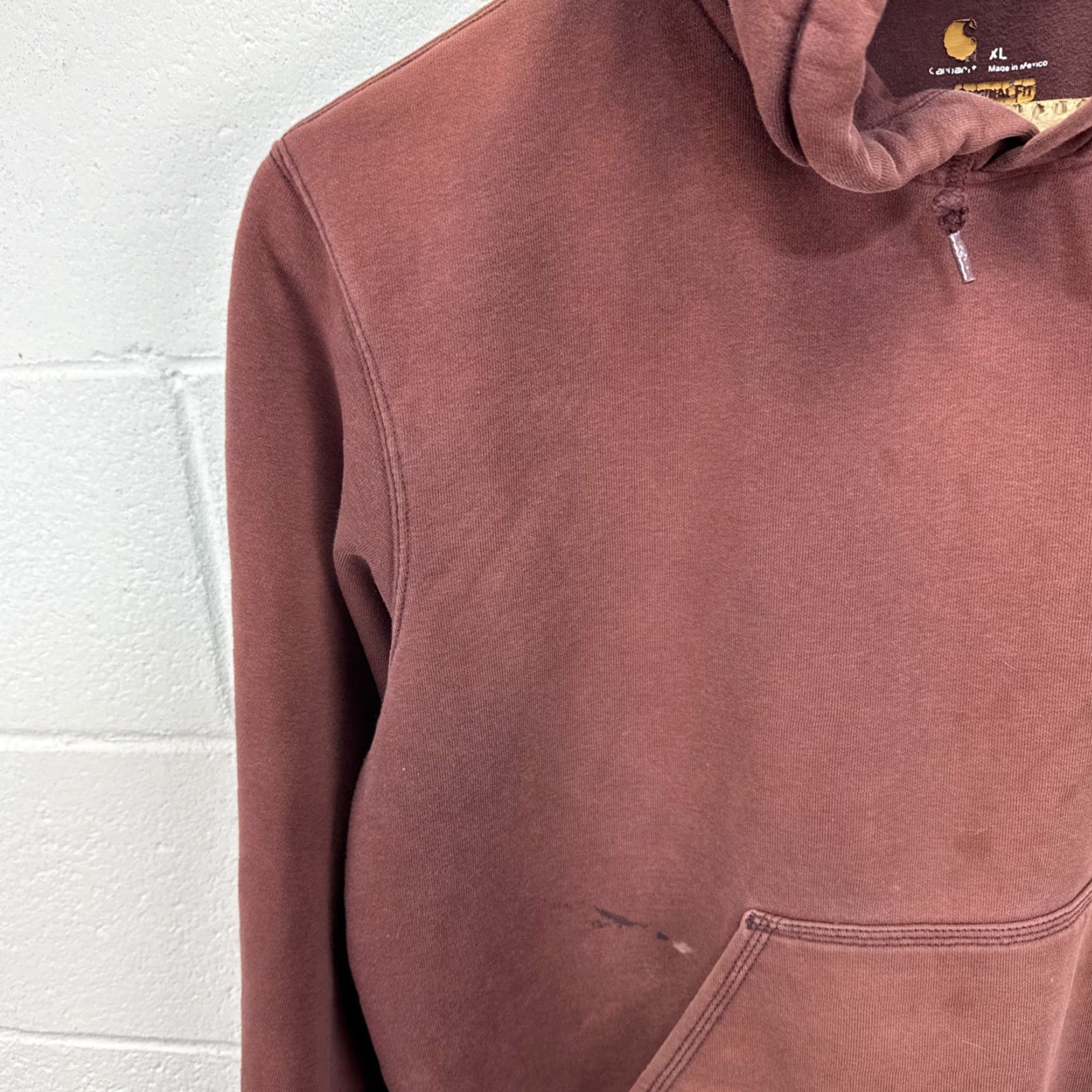 Carhartt Carhartt Sweatshirt Paxton XL Brown Rain Defender Original Fit Hoodie Workwear Size US XL / EU 56 / 4 - 4 Thumbnail