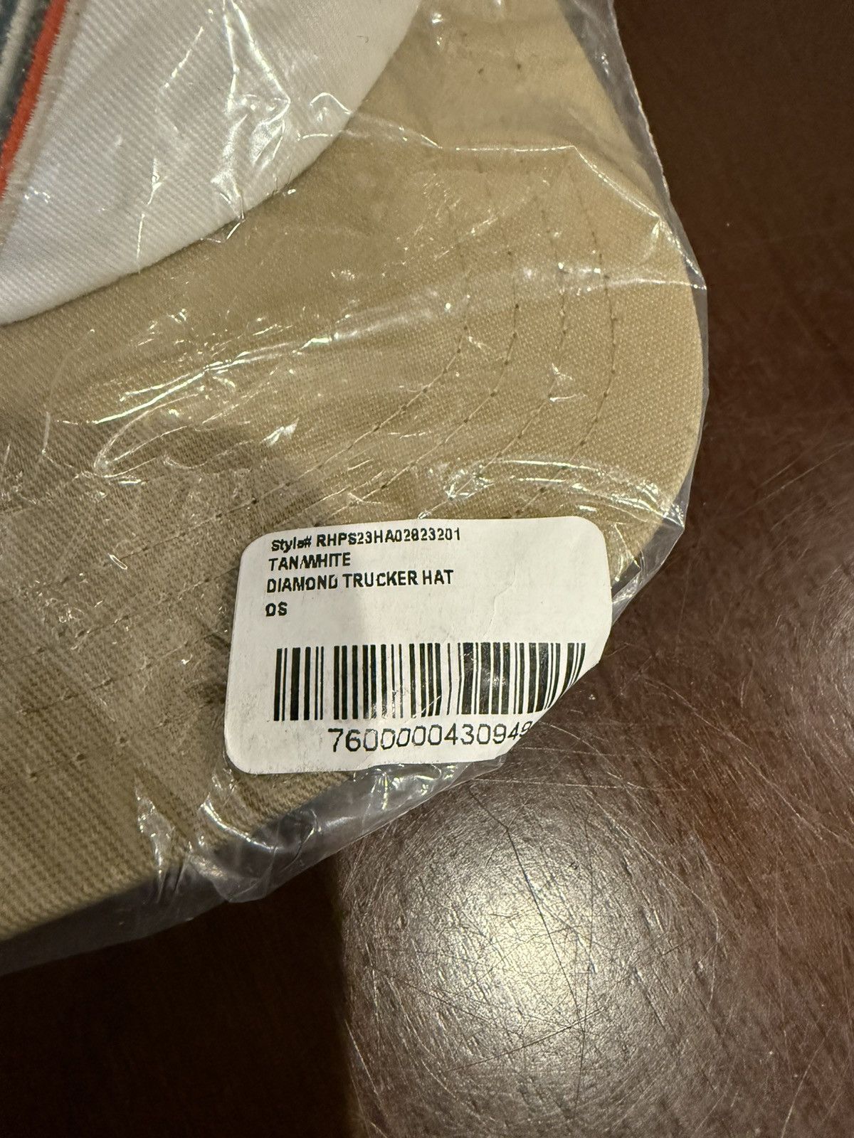 Rhude Rhude Diamond Trucker Hat Size ONE SIZE - 7 Thumbnail