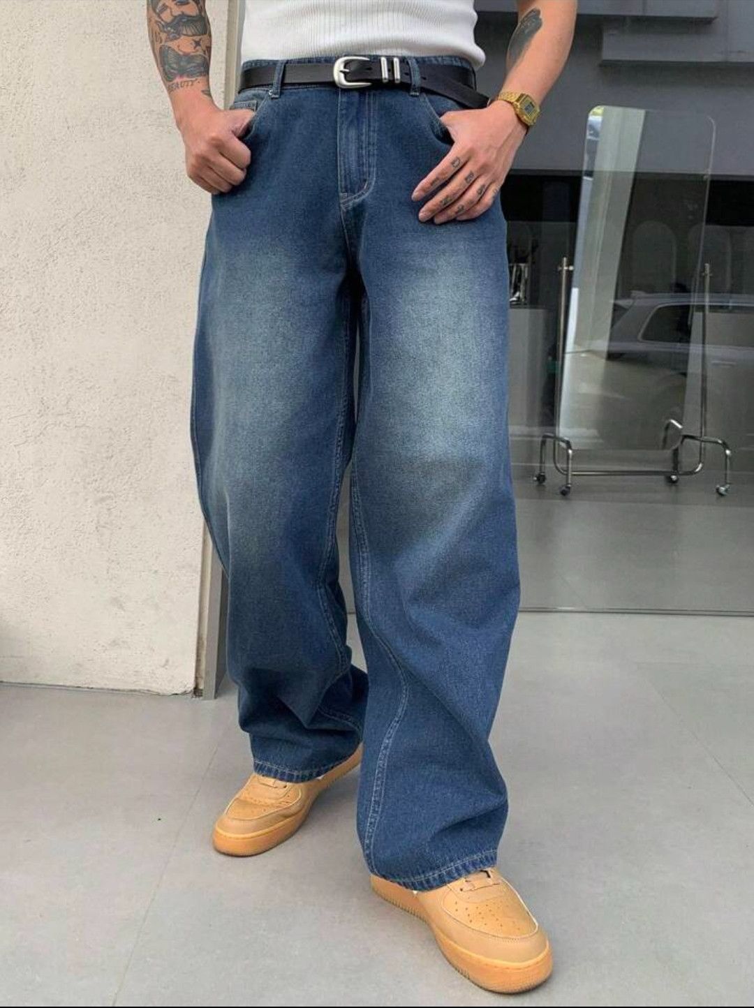 Japanese Brand × Jean Solid Simple Color Jeans sh Size US 34 / EU 50 - 5 Thumbnail