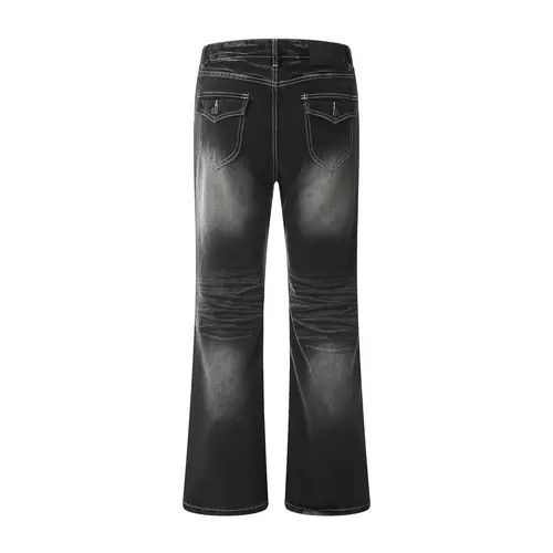 VIBE American retro high street versatile Cleanfit flared jeans Size US 32 / EU 48 - 3 Thumbnail
