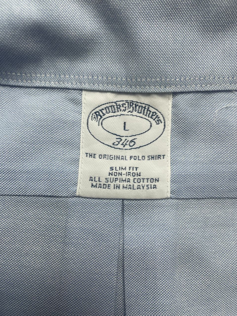 Brooks Brothers × Designer Brooks Brothers Button Up Shirt Size US L / EU 52-54 / 3 - 3 Thumbnail