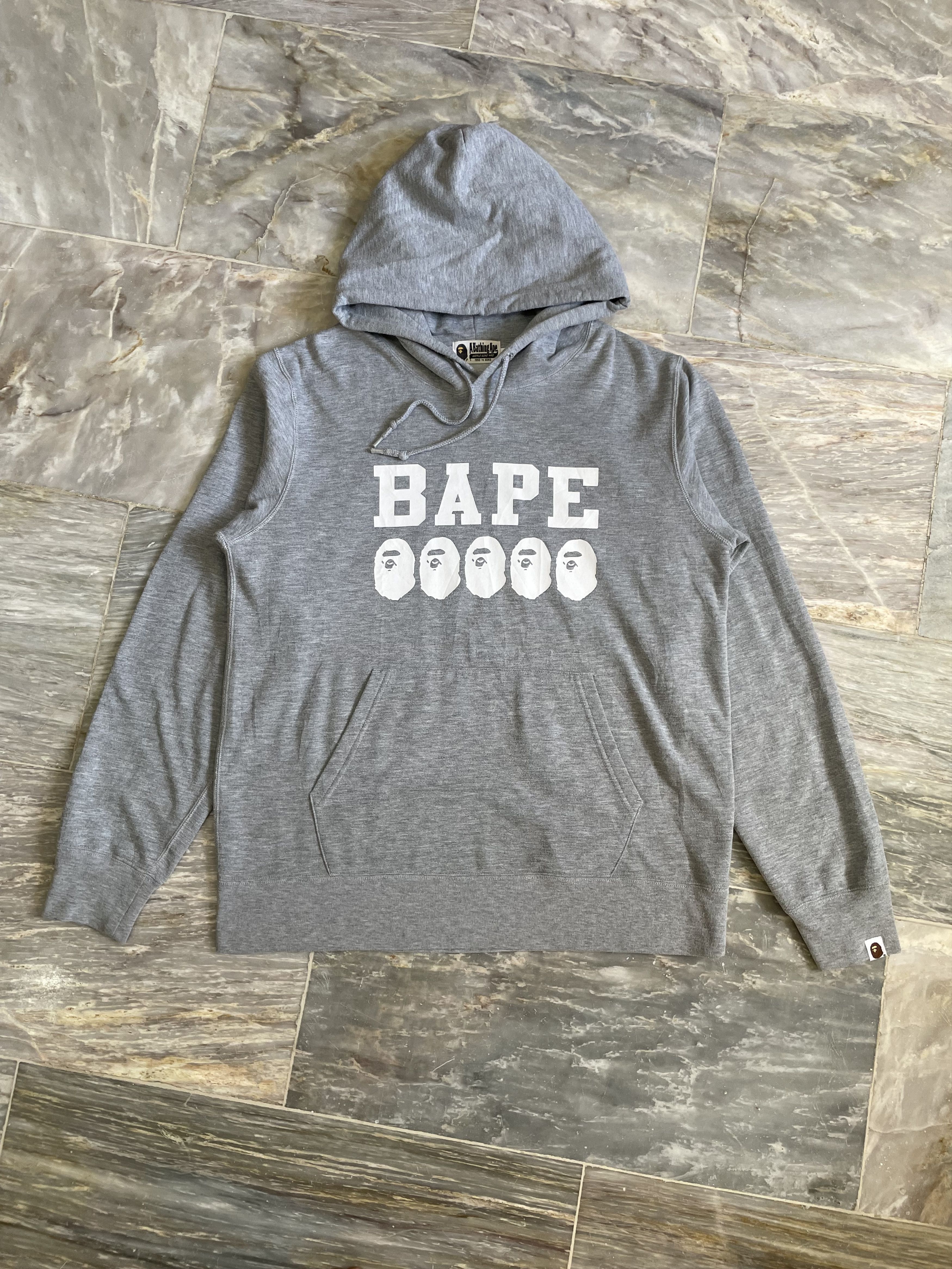 Bape SS21 A Bathing Ape Go Skate Pack Grey Hoodie Size US XL / EU 56 / 4 - 1 Thumbnail