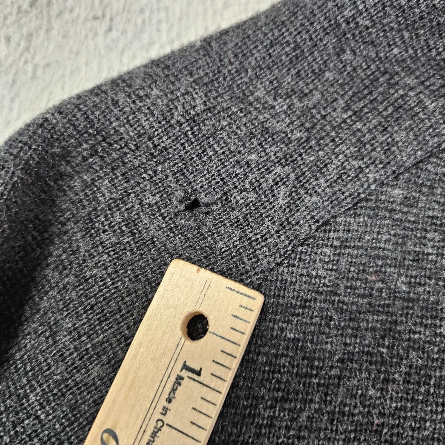 Vintage Ibex Mens Sweater Full Zip Knit Wool Gray L Size US L / EU 52-54 / 3 - 3 Thumbnail