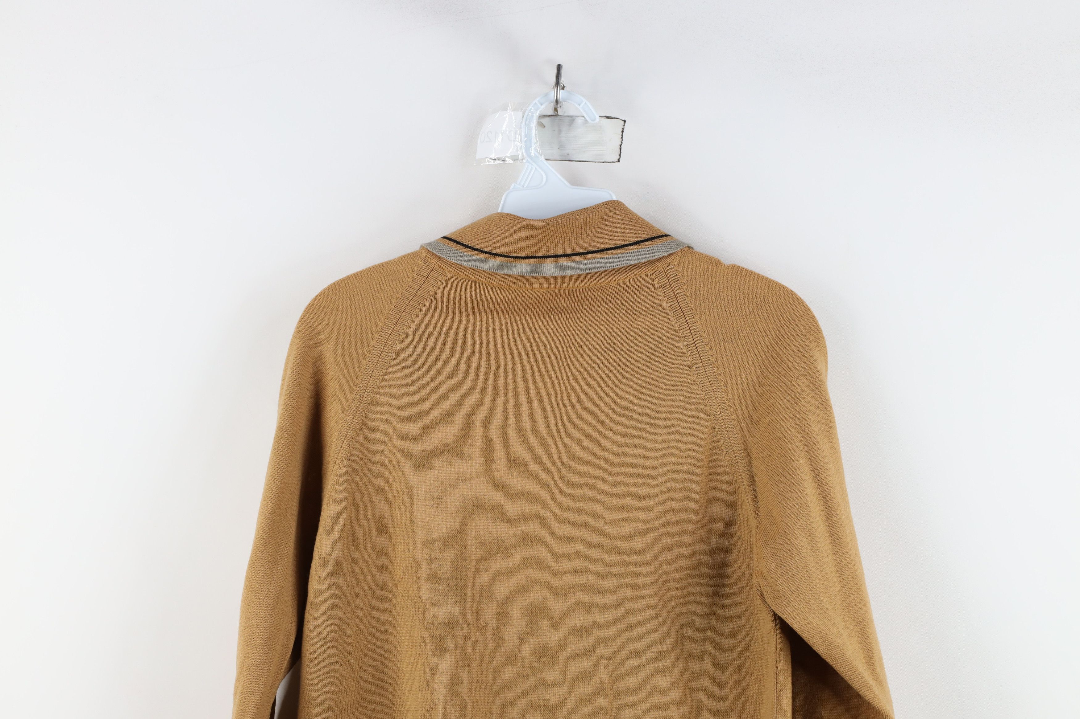 Vintage Vintage 50s Streetwear Wool Knit Blazer Cardigan Sweater Size XXS / US 00 / IT 34 - 14 Thumbnail