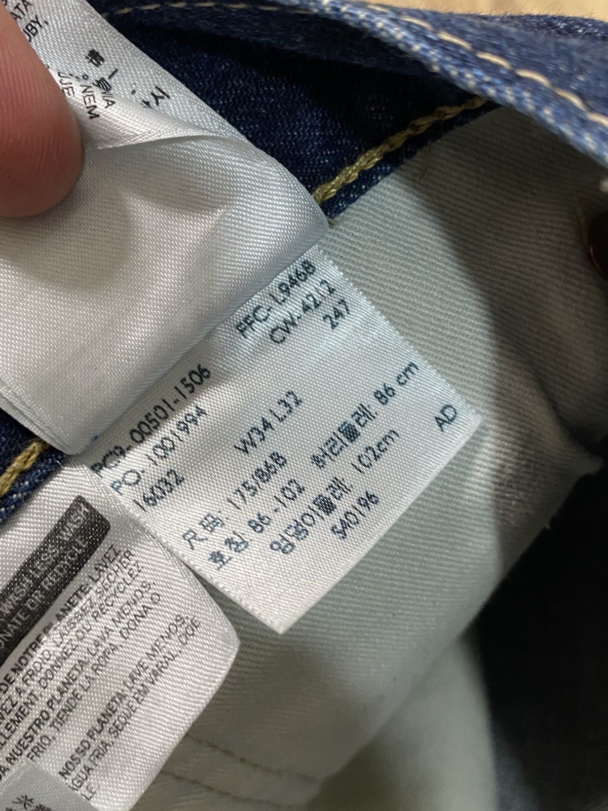 LVC × Levi's × Levi's Made & Crafted Levi’s 501 Sun-faded Denim-head Japanese Style Jeans Size US 34 / EU 50 - 6 Thumbnail