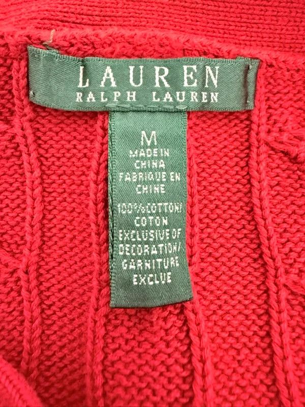 Lauren Ralph Lauren Ralph Lauren Maglione Rosso Donna Taglia M Size M / US 6-8 / IT 42-44 - 9 Thumbnail