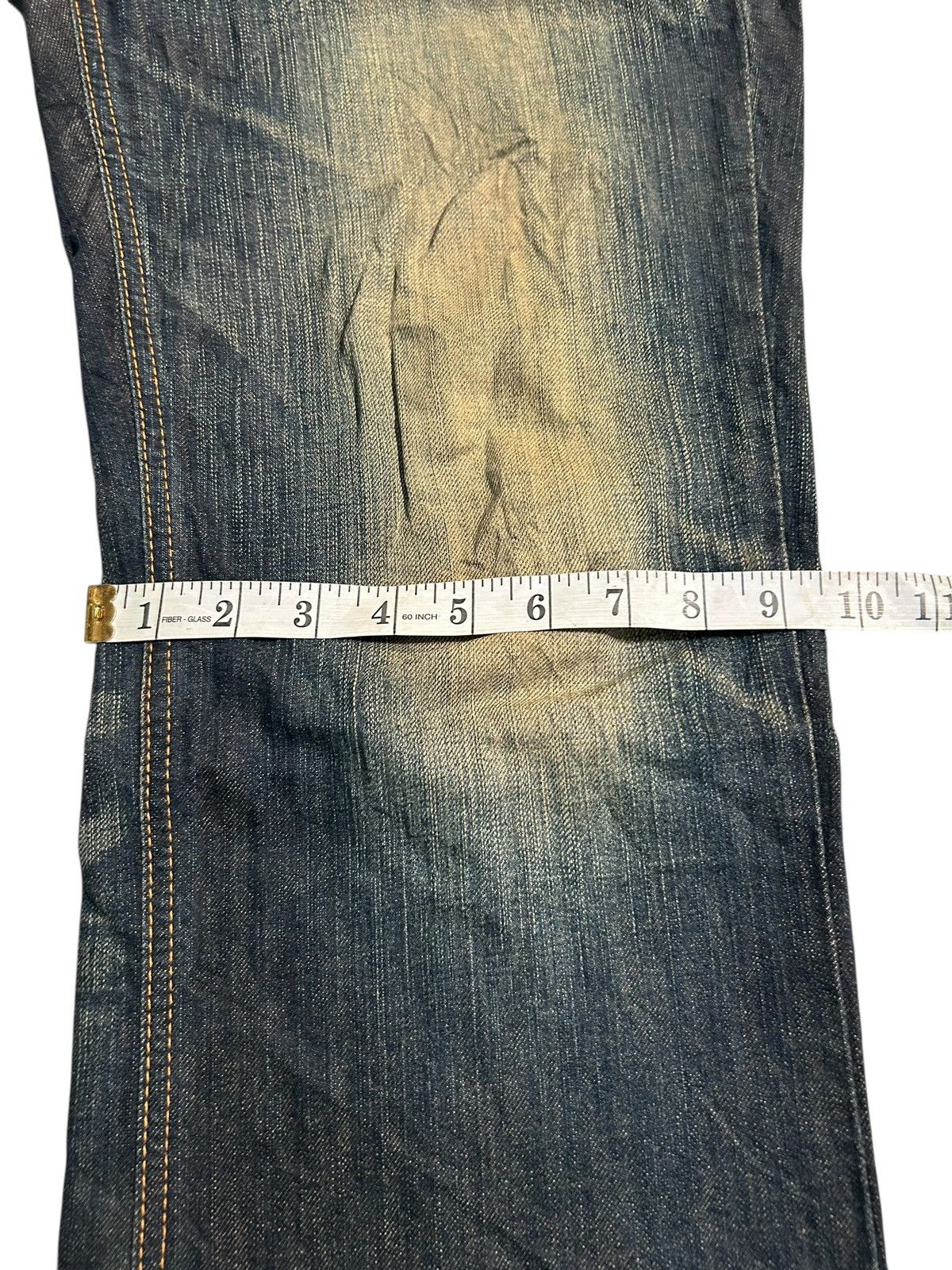 Japanese Brand × Kapital × Vintage FLARE💥 EDWIN XVS NAVAJO MUDWASH RUSTY PUNK GRUNGE DENIM Size US 37 - 17 Thumbnail