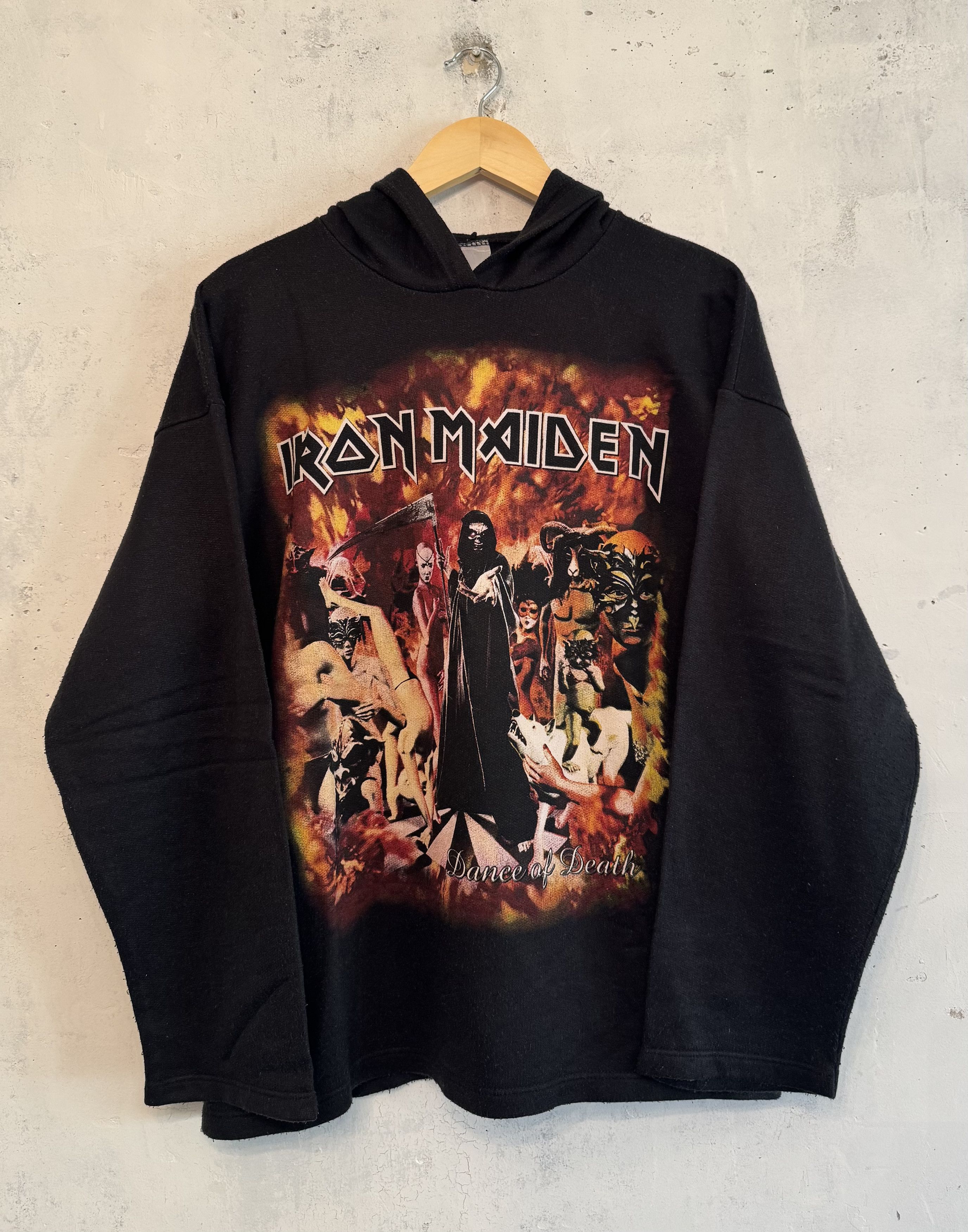 Band Tees Vintage 2000s Iron Maiden Dance of Death Rock Band Hoodie Size US L / EU 52-54 / 3 - 1 Thumbnail
