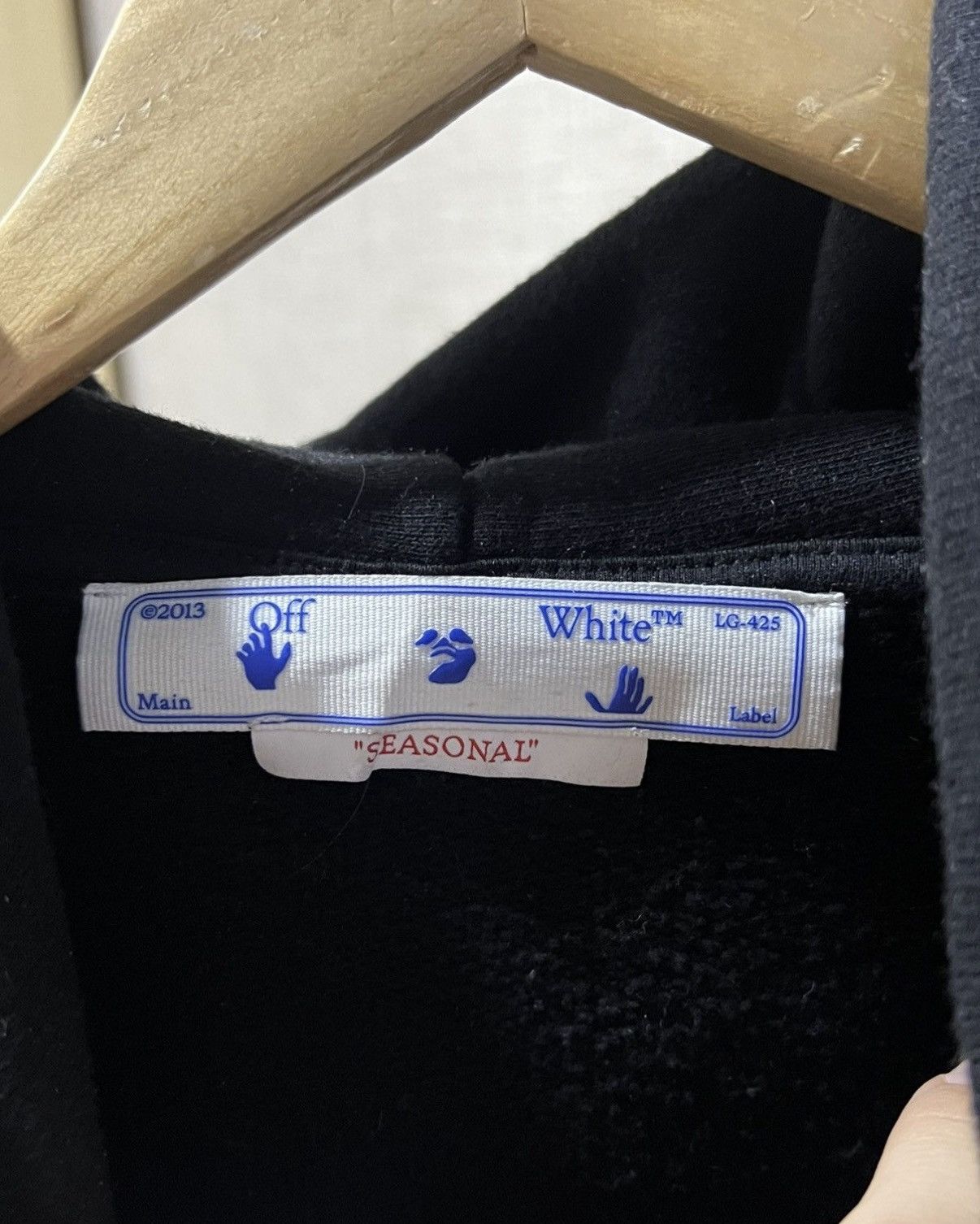 Off-White OFF WHITE HIGH WEED BLACK HOODIE Size US S / EU 44-46 / 1 - 9 Thumbnail
